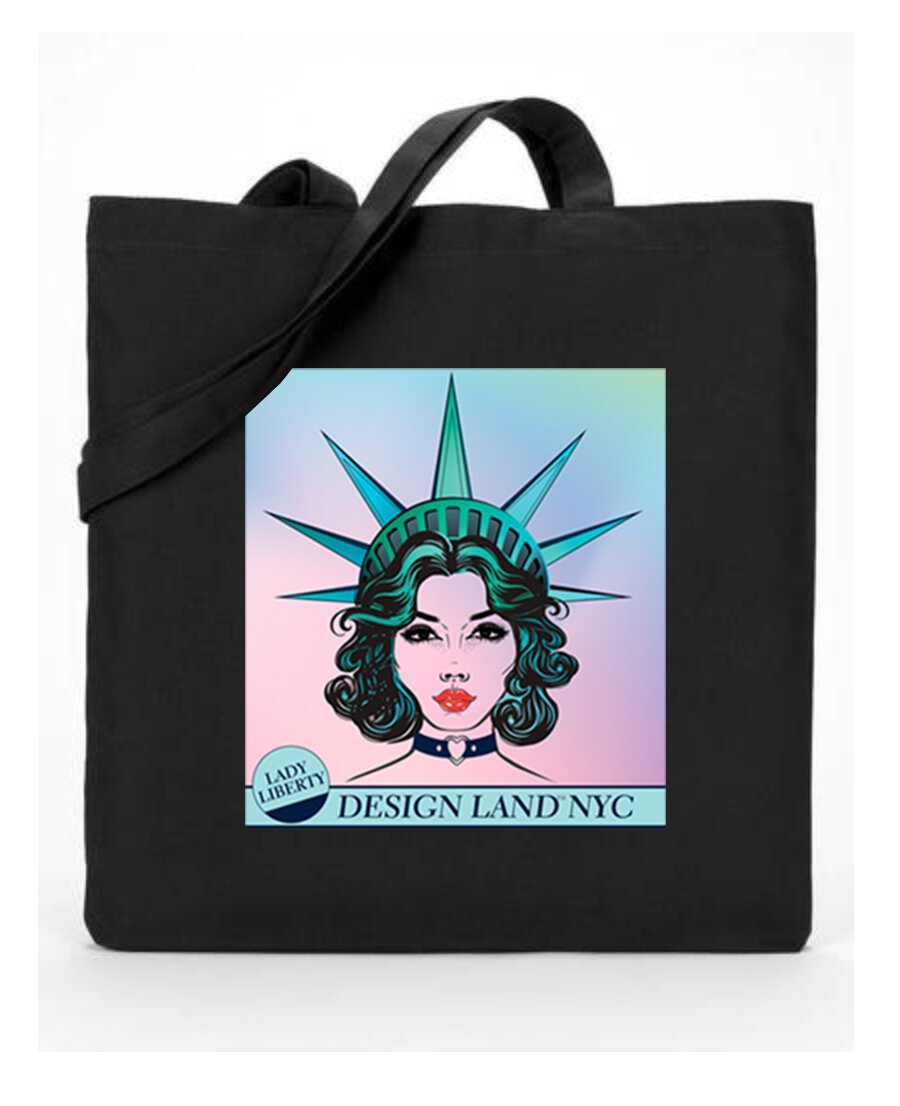 Design Land NYC — Lady Liberty Tote Bag