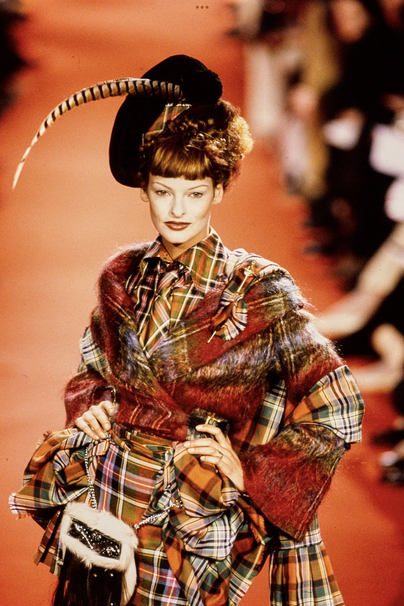 Punk 80s Fashion: Black Lace, Neon Pink and Fingerless Gloves at Louis  Vuitton Fall 2009 RTW