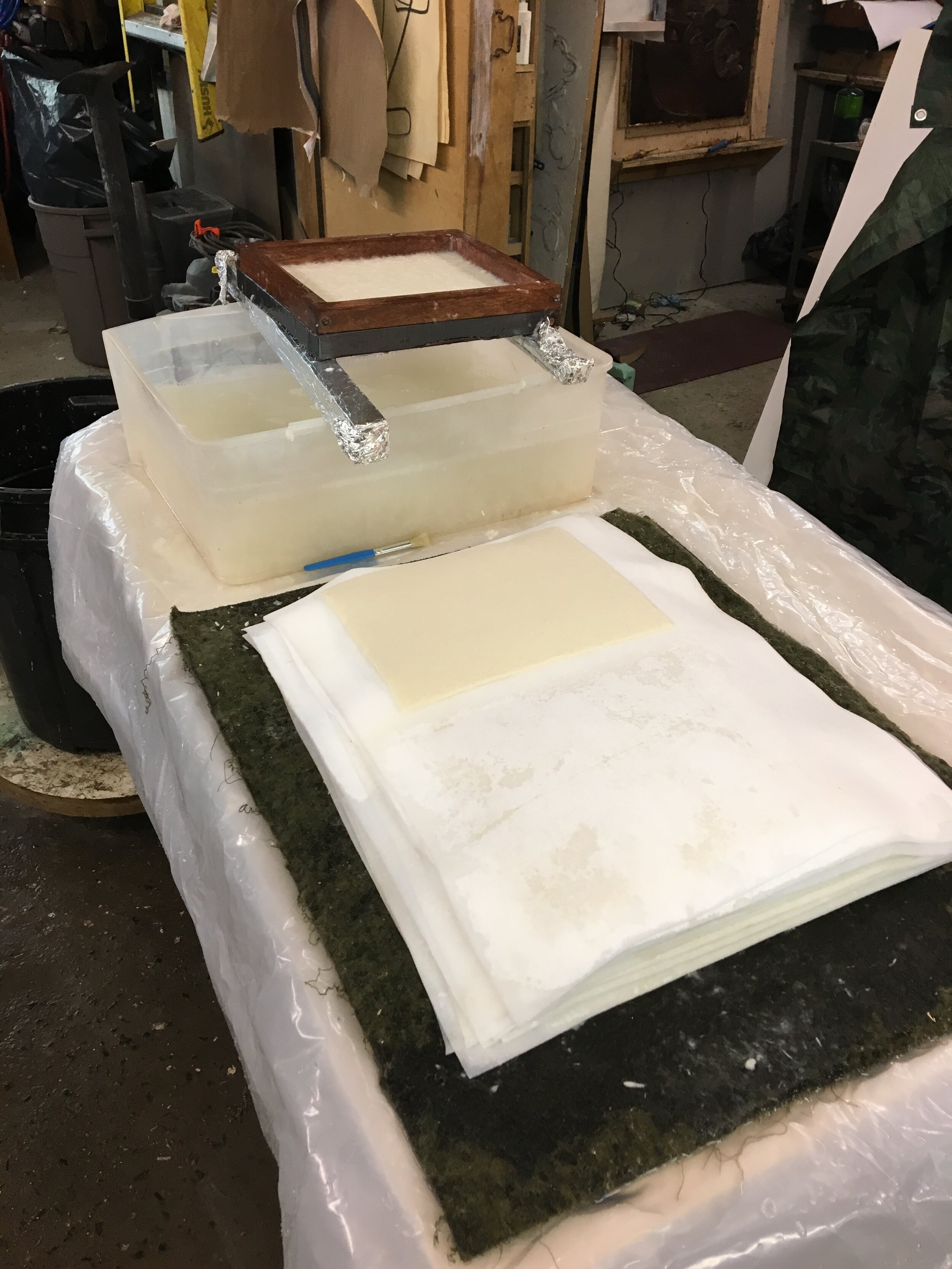  making paper 