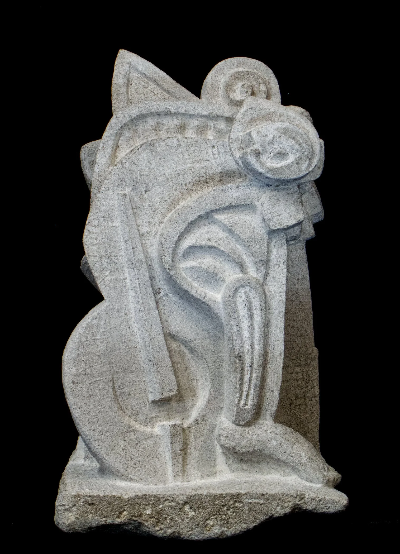 Justin Perlman: Sculpture on the Patio at the Hammond Museum and Japanese stroll garden