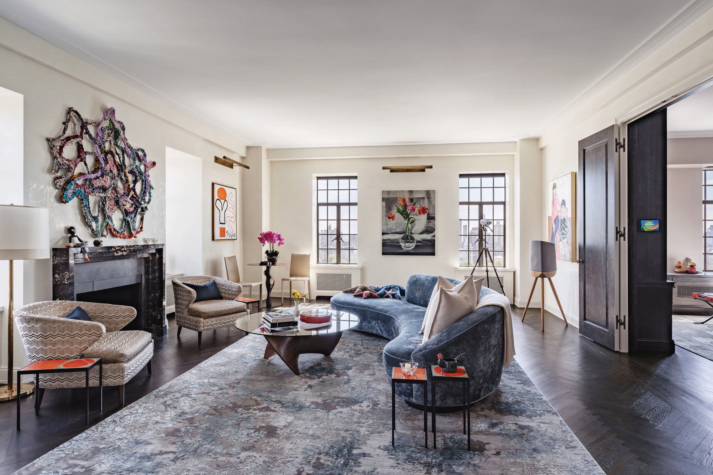 timeless elegant central park west penthouse nyc apartment design