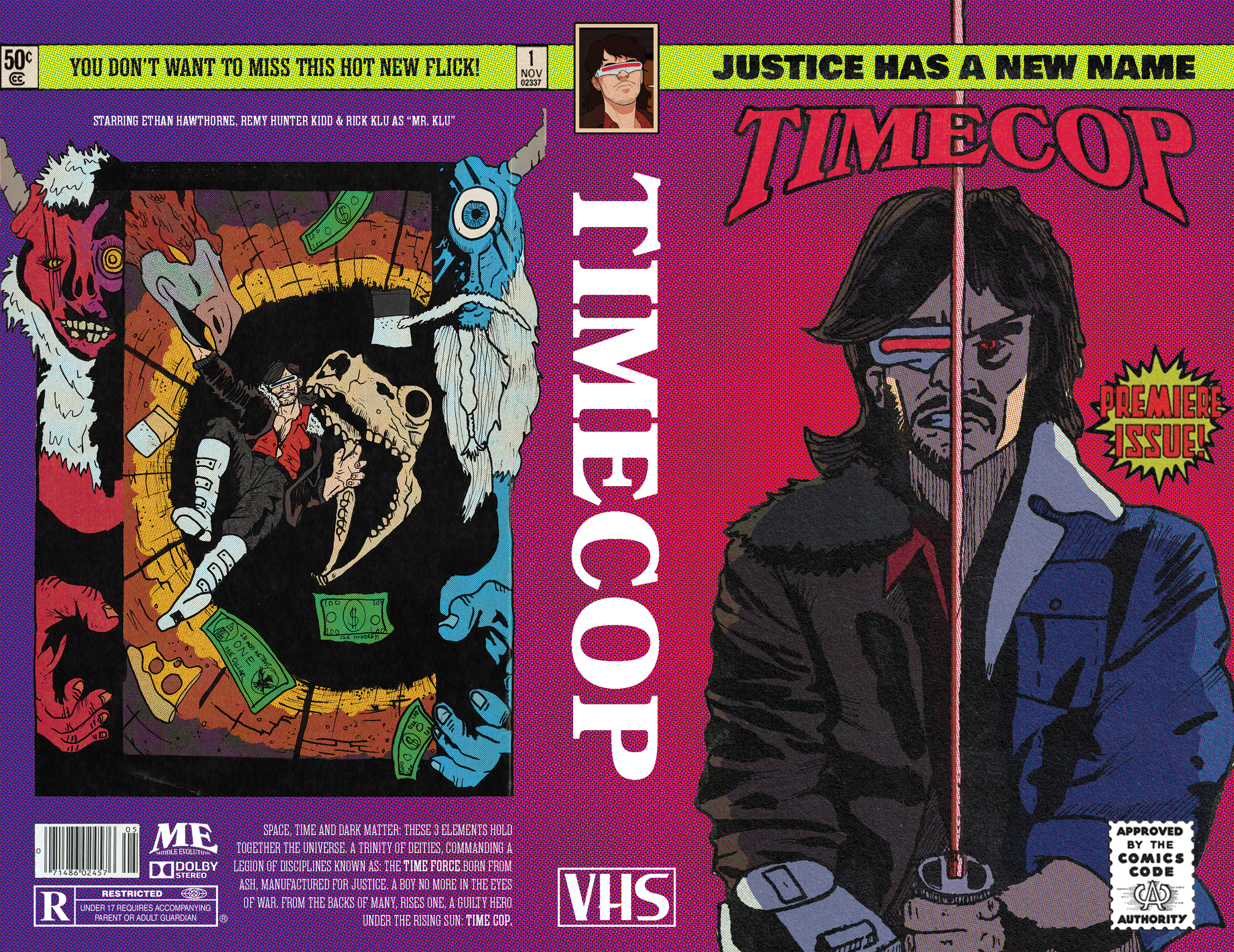 Time Cop VHS Cover