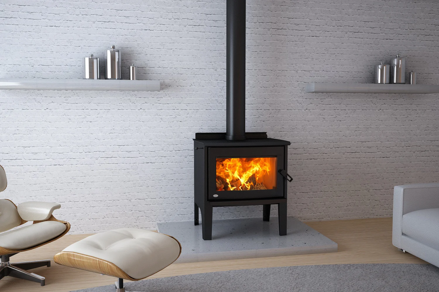 YUNCA - Monte Leg Wood Burner