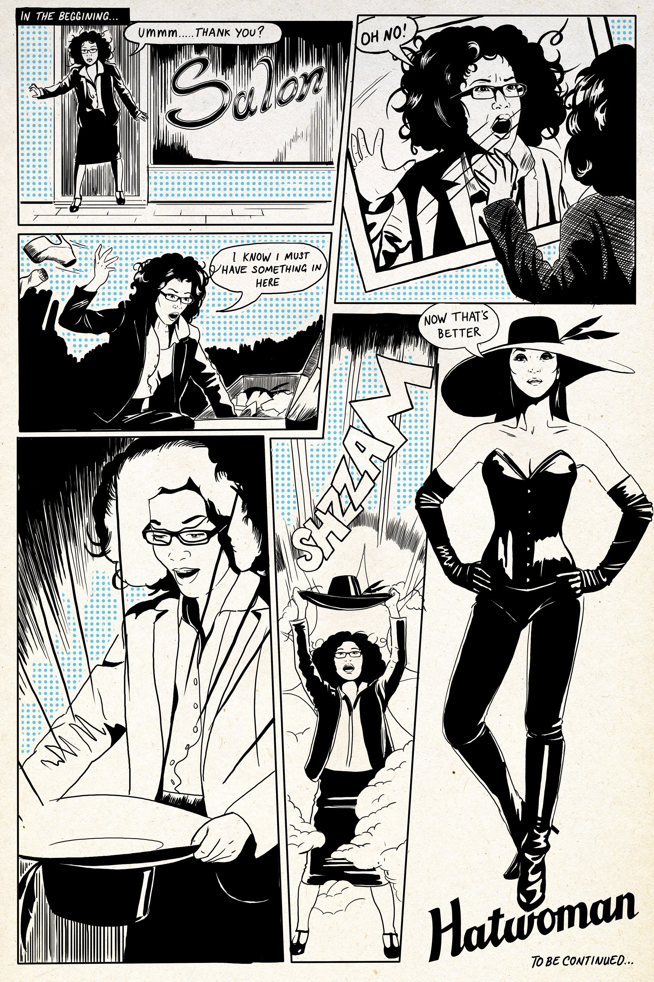 The origins of Hatwoman: Hattie Wong transforms!