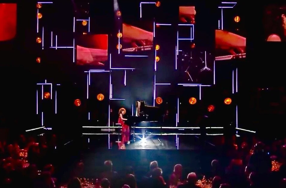 Beatrice Rana at the Classic Brits (Photo credit: Classic Brits)