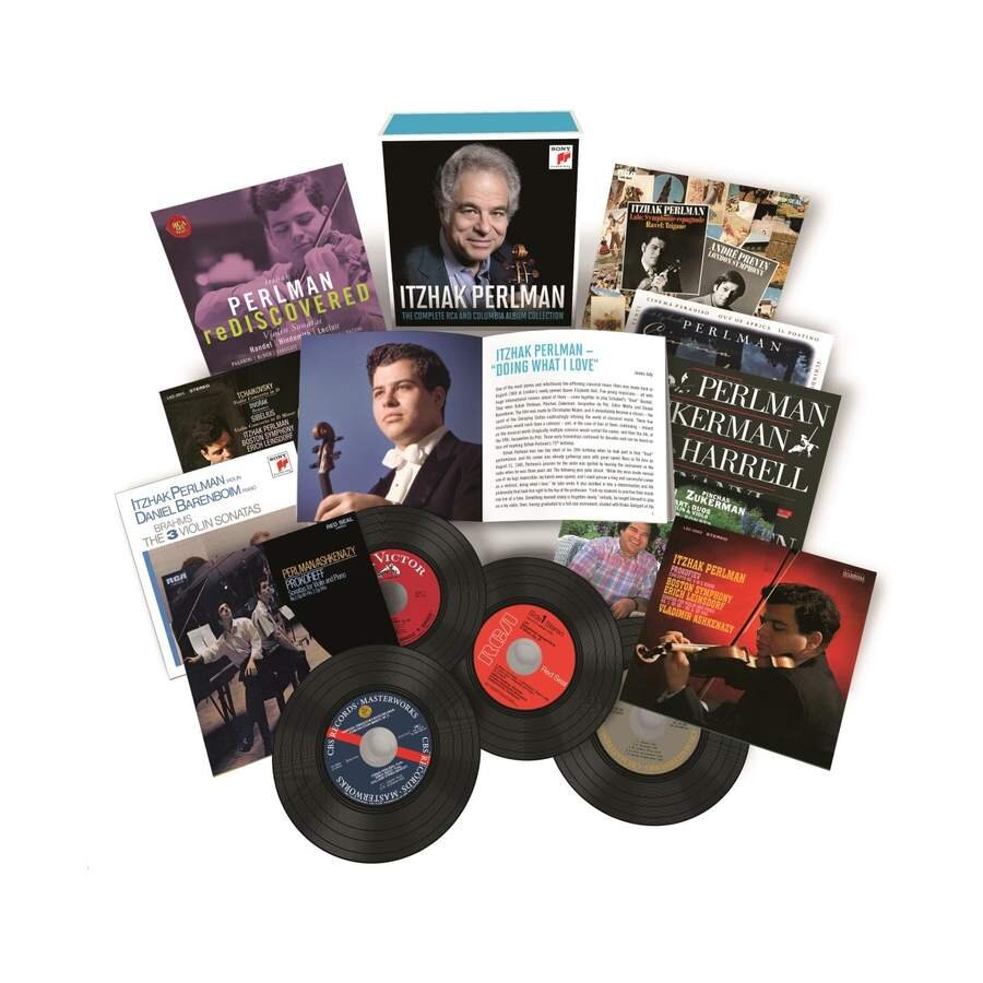 Itzhak Perlman celebrates 75th Birthday with Sony and Warner Releases