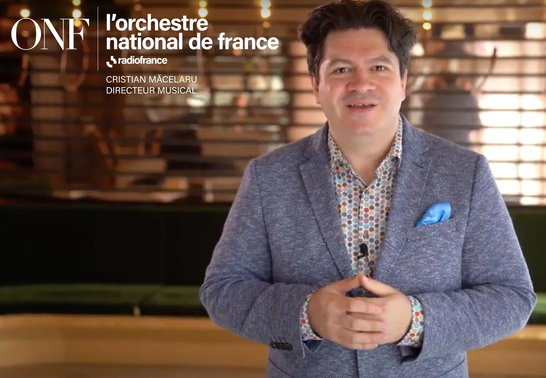 Cristian Măcelaru renews his contract as Music Director with the Orchestre National de France