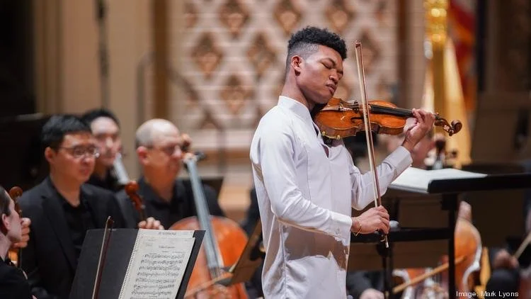 Rave review for Randall Goosby’s Cincinnati Symphony Orchestra debut