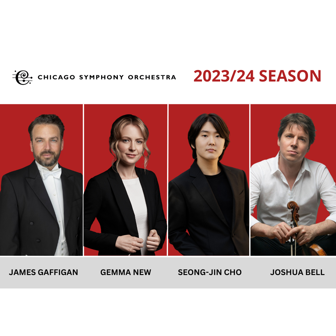4 Primo artists featured in the Chicago Symphony Orchestra 2023/24 Season