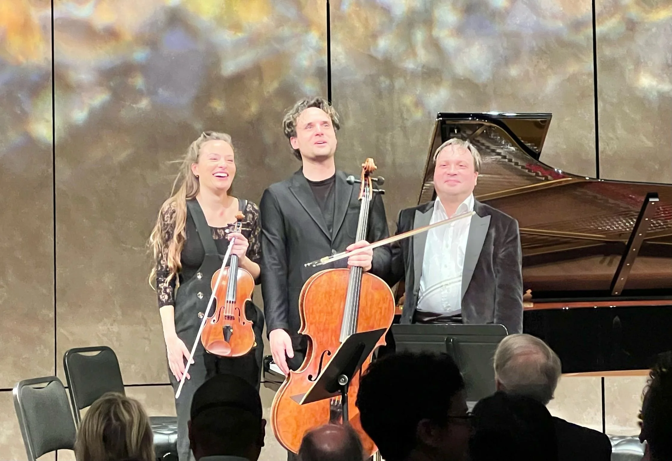 Praise for the Benedetti-Eischenbroich-Grynyuk Trio performance at San Fransisco’s Herbst Theatre