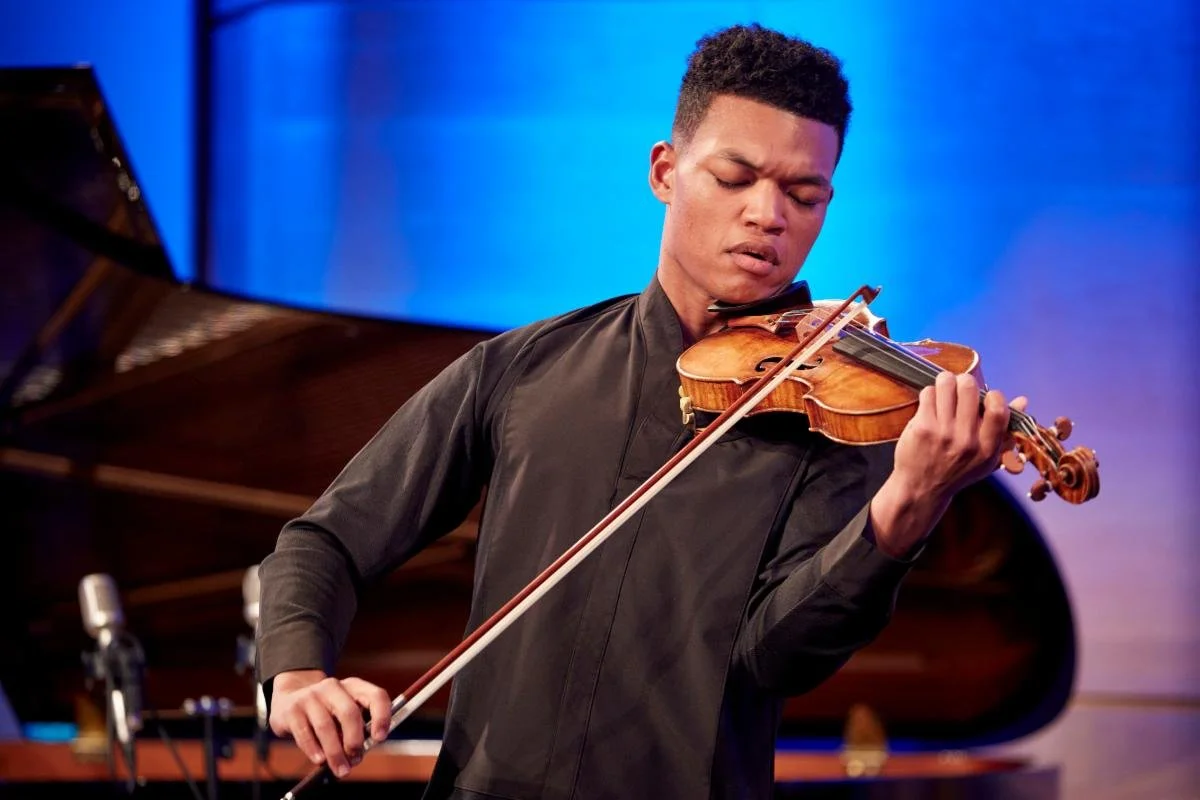 Randall Goosby performs in Lincoln Center’s inaugural Avery Fisher Legacy Concert