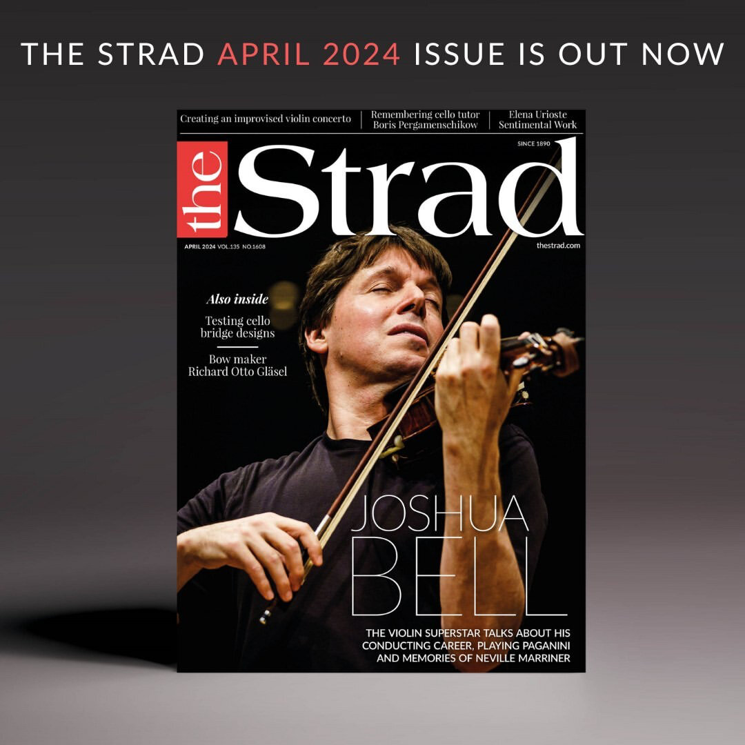 @JoshuaBellMusic is featured on the cover of @The_Strad_ Magazine this April! He discusses his relationship with the Academy of St Martin in the Fields @ASMF_Orchestra, the upcoming celebrations to mark the centenary of the orchestra&rsquo;s founder,