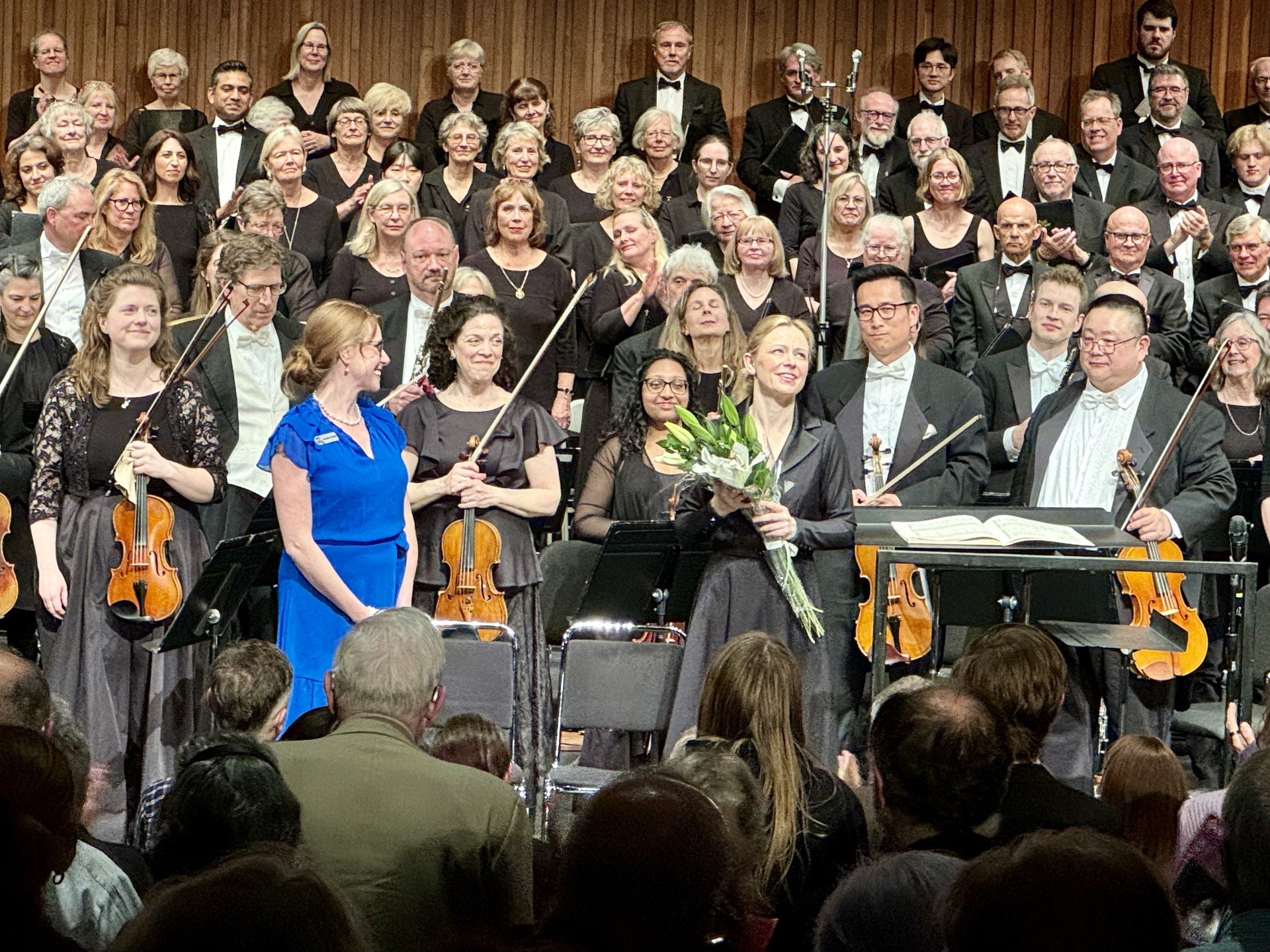 @GemmaNewMusic leading the @HamiltonPhilharmonic in her final concerts as Music Director celebrating her 9 year tenure! She led the orchestra in a special Intimate &amp; Immersive concert as well as Beethoven&rsquo;s Symphony No. 9 with soprano @Carl