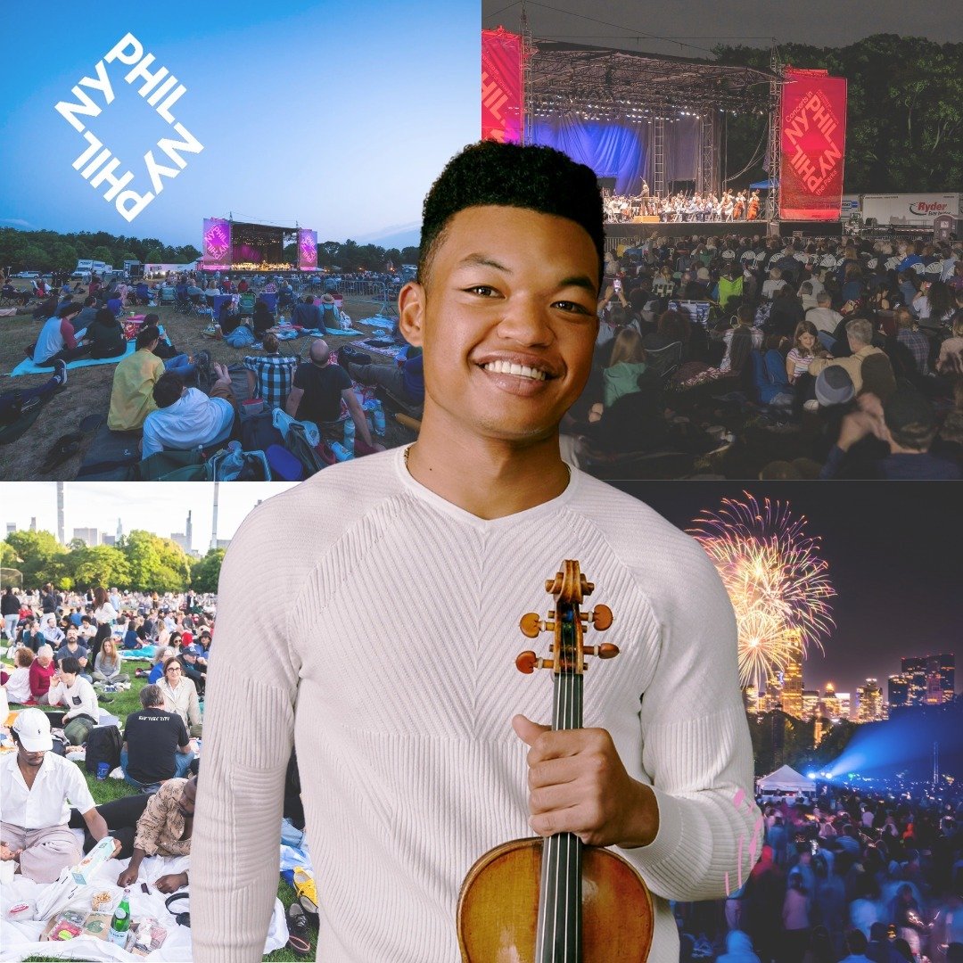 Randall Goosby @ItsGooz plays the @NYPhilharmonic&rsquo;s &ldquo;Concerts in the Parks&rdquo; series in New York City this summer! From June 11 to 14 under Thomas Wilkins&rsquo;s baton, he performs the Mendelssohn Violin Concerto in all 5 boroughs in