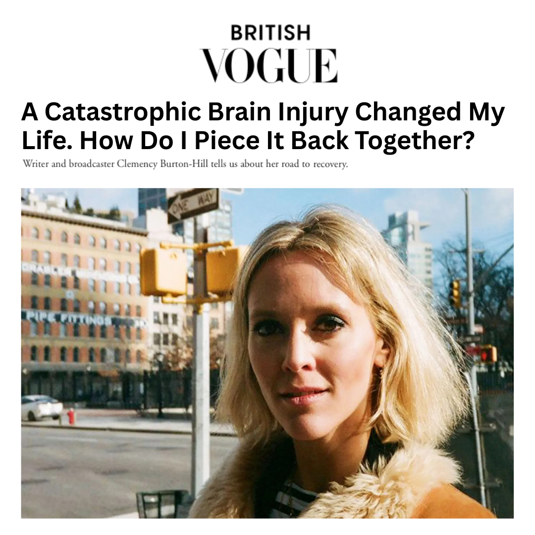 “A Catastrophic Brain Injury Changed My Life. How Do I Piece It Back Together?” – Vogue