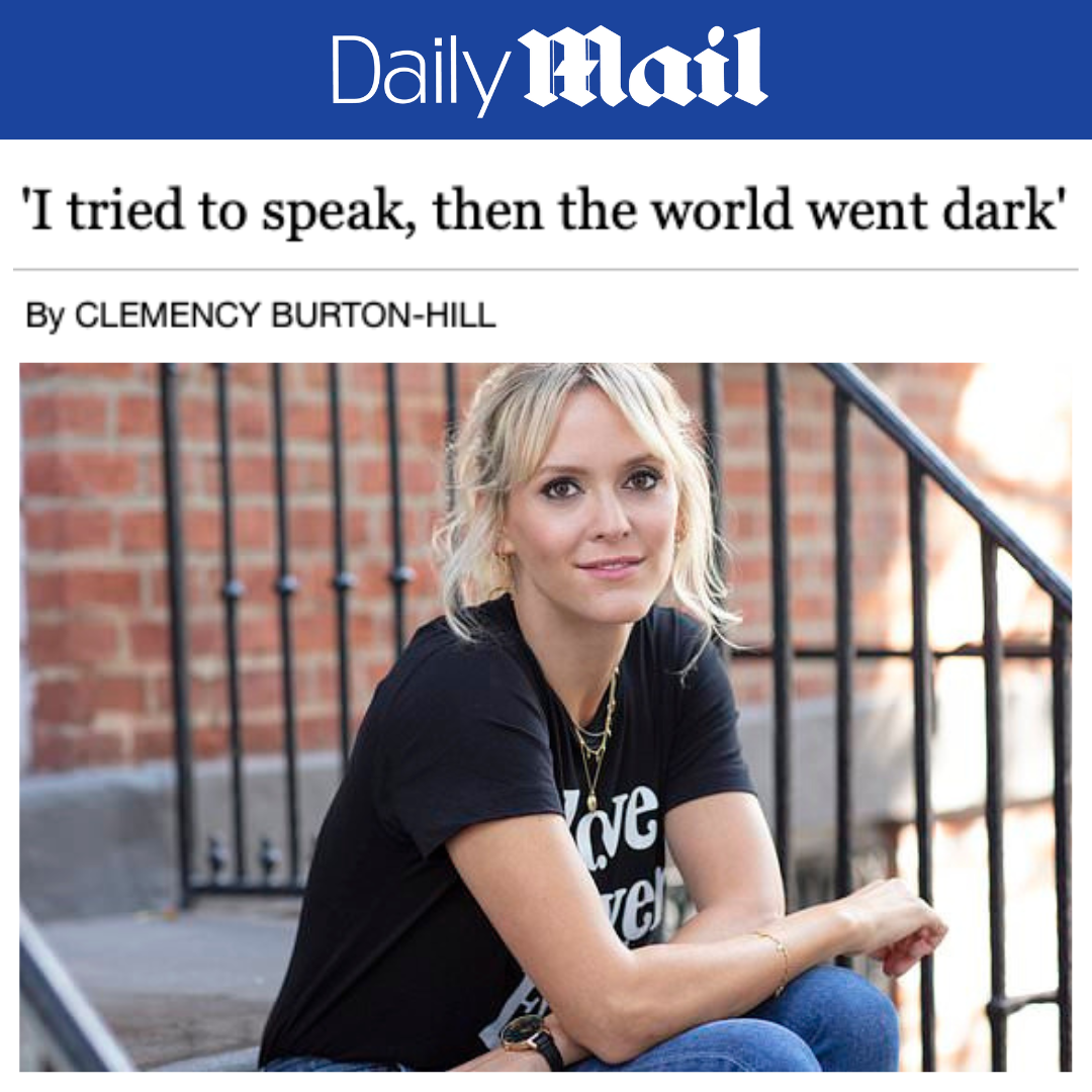 “I tried to speak… the world went dark” – Daily Mail