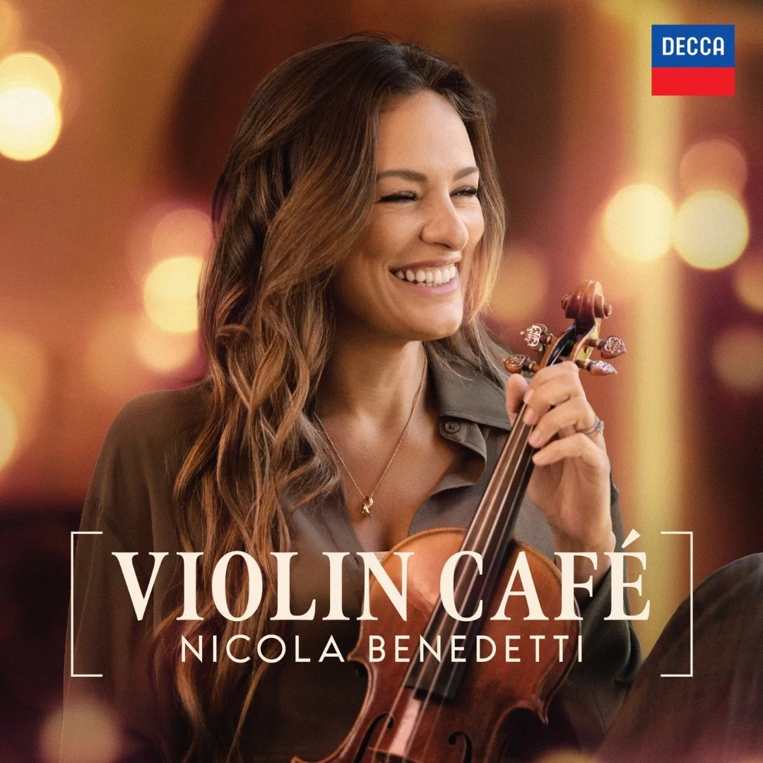 Out today! @NickyBenedettiOfficial releases her new album &ldquo;Violin Caf&eacute;&rdquo; on @DeccaClassics. Joined by Pl&iacute;nio Fernandes @PlinioNandes @SamueleTelari, @Thomas.Carroll.Cello, @BriChaimbeul and @YumeFujise, the album celebrates t