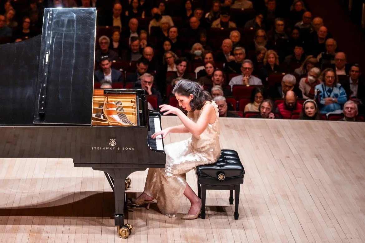 🎹 Moments from @BeatriceRana&rsquo;s recital at @CarnegieHall this week &mdash; a triumphant finale to her 4-city U.S. tour, marking her 8th appearance at the Hall in only 6 years! ✨

📸: Chris Lee