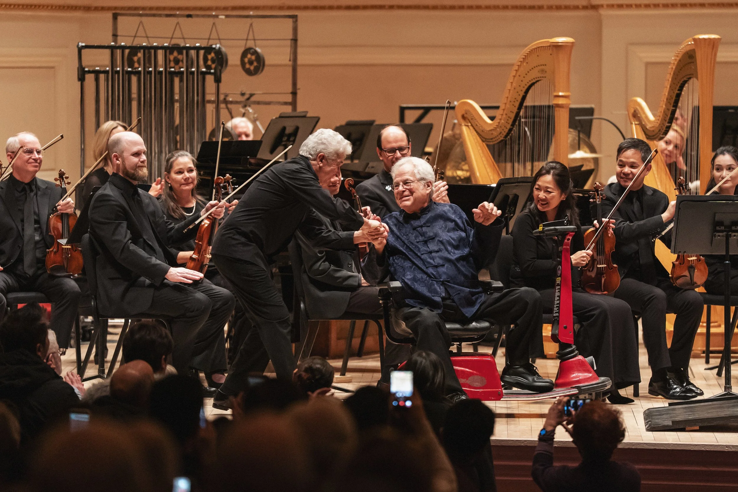 Itzhak Perlman and Peter Oundjian Have a Conversation
