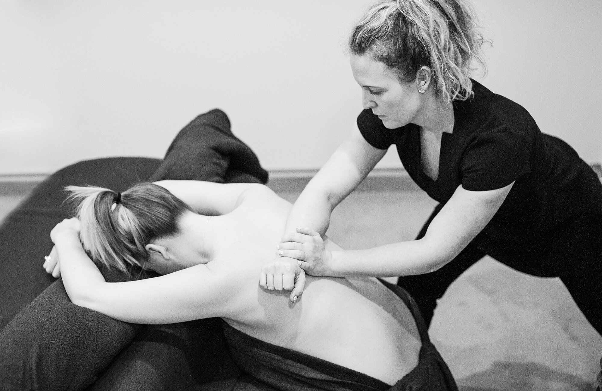 Pregnancy Massage Seated