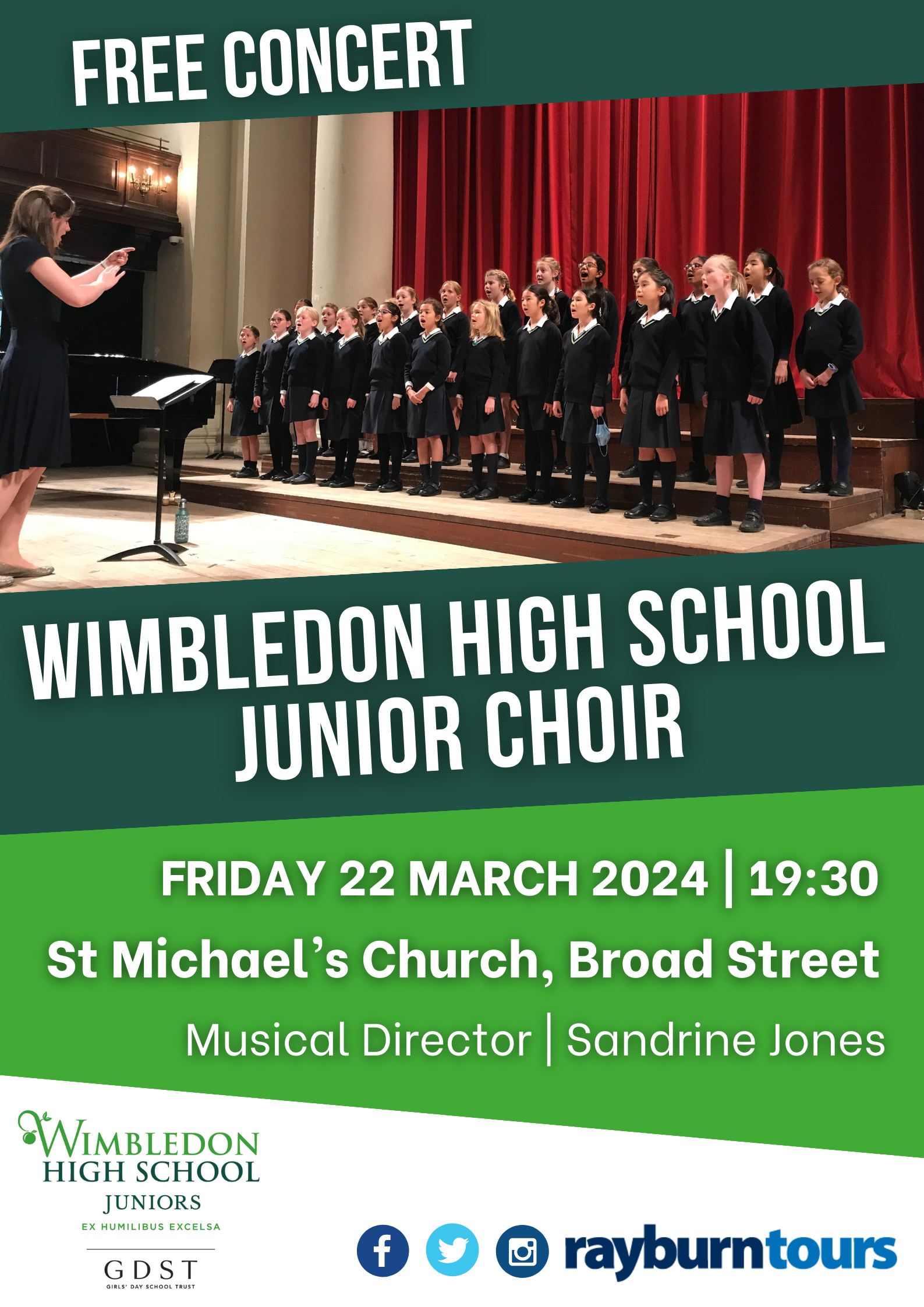 Wimbledon High School Junior Choir!