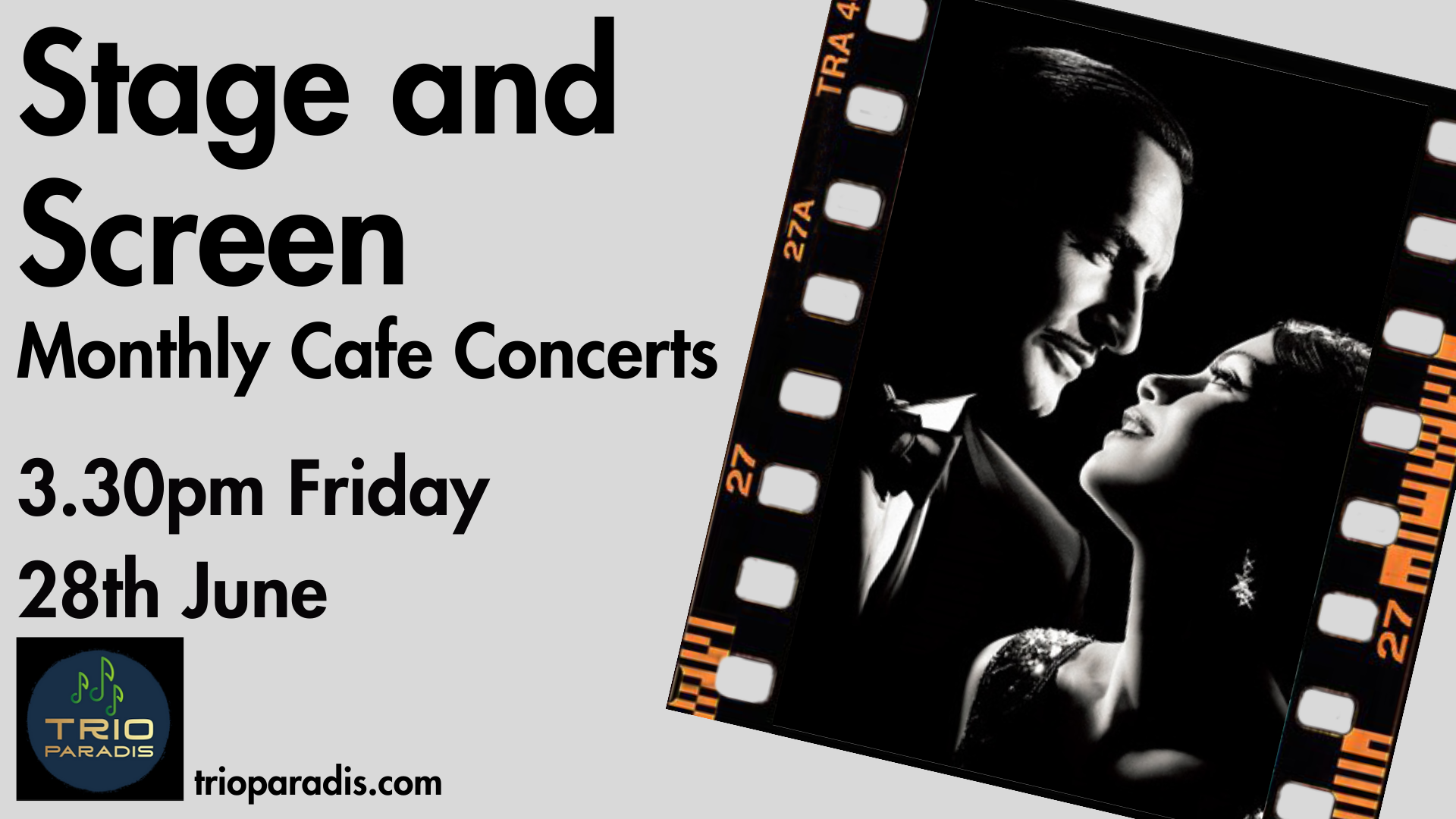 Trio Paradis: Stage and Screen