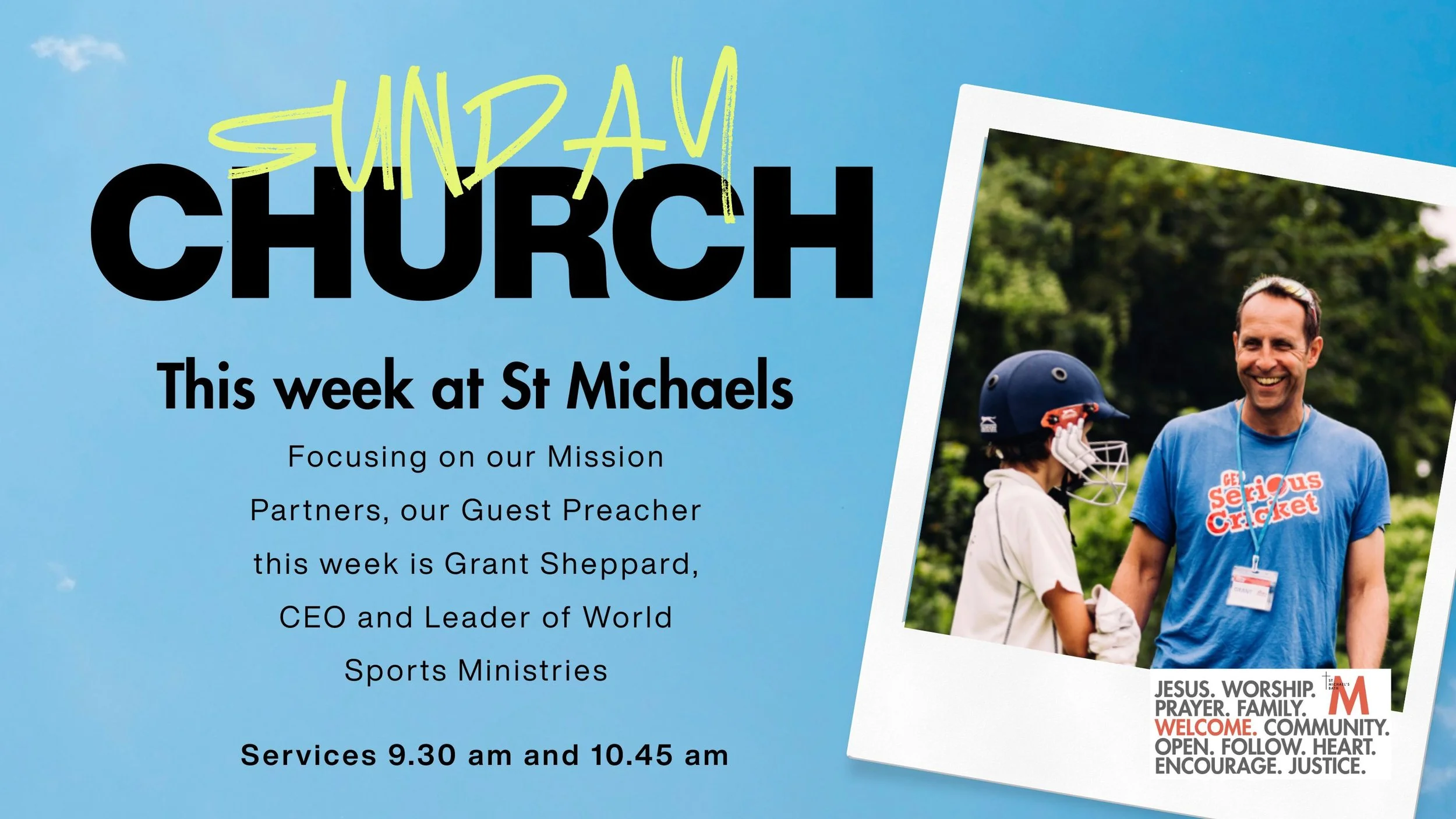 This Sunday...Mission!