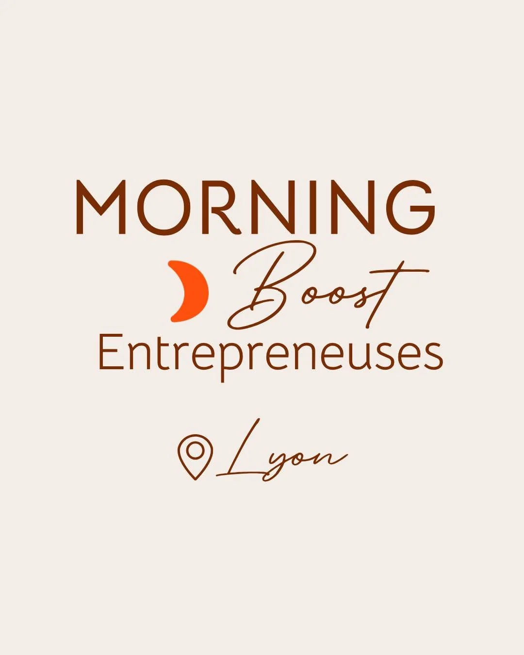 ✨💪MORNING BOOST💪✨
Tu es entrepreneuse?

Tu as besoin d&rsquo;&ecirc;tre reboost&eacute;e et de faire des rencontres, de renforcer votre confiance, de clarifier ta vision professionnelle, te doter d'un portrait pro qui vous ressemble?

📅 Quand ? Ma