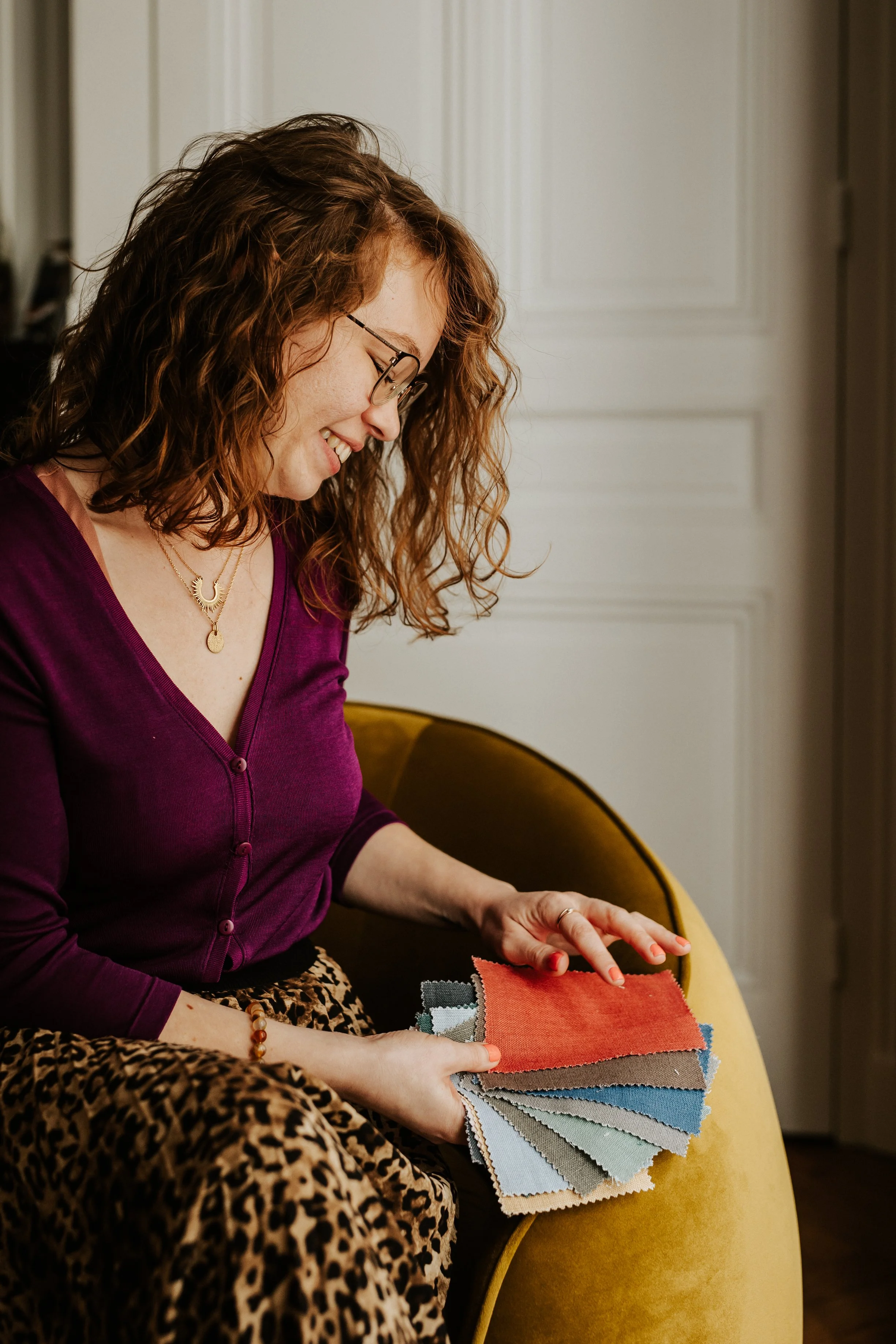 image de Laura, décoratrice hillistique lors d'un Morning Boost entrepreneuses