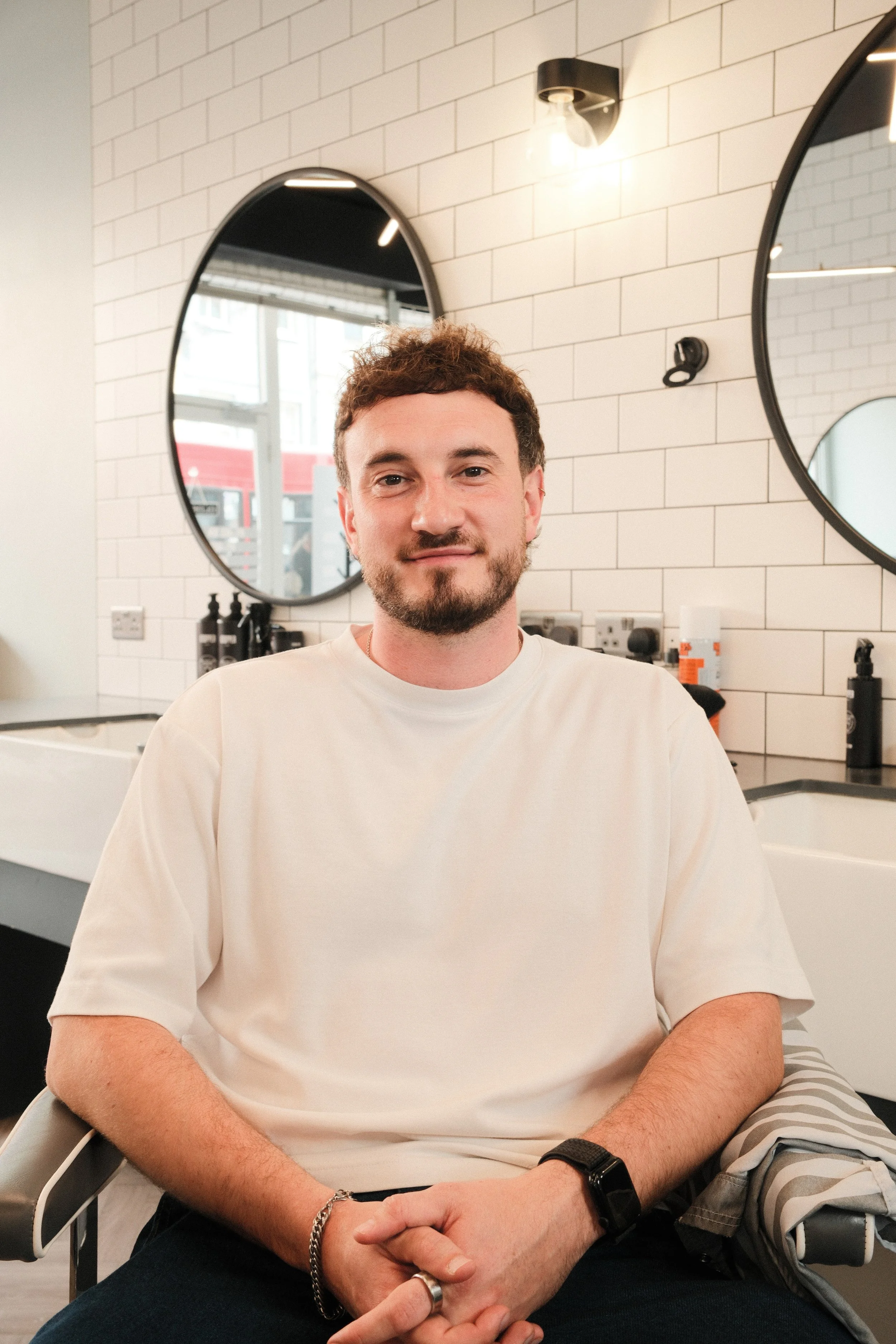 Joe Danton - Newest recruit to Kropper. coming to us from Tooting. Joe brings real skill to the chair. But what makes him stand out is how easy he is to get along with. Friendly, relaxed, and genuinely passionate about his craft.