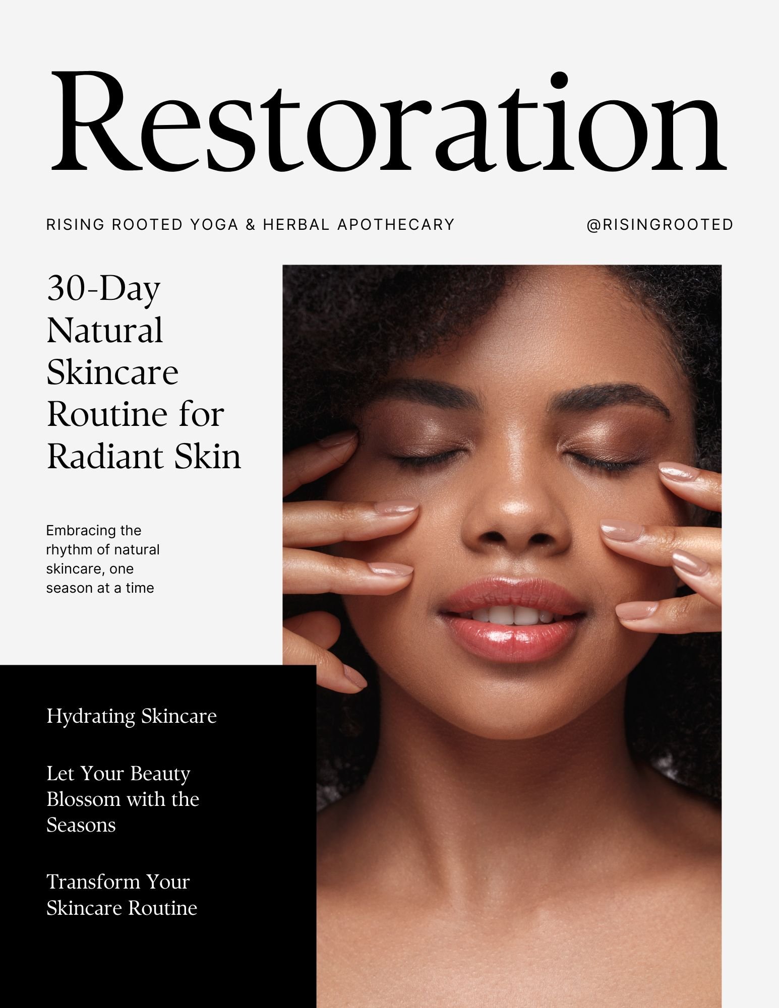 30 Day Natural Skincare for Radiant Skin