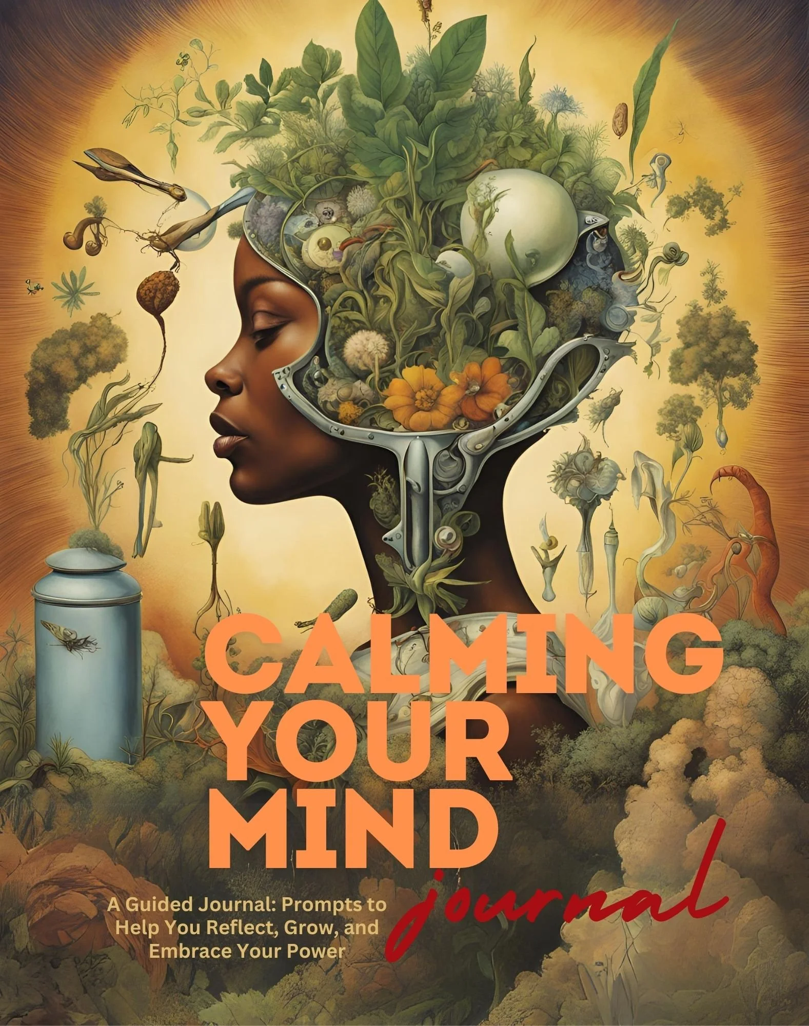 1 Cover for Goddess Calming Your Mind Journal 2-14-26.jpg