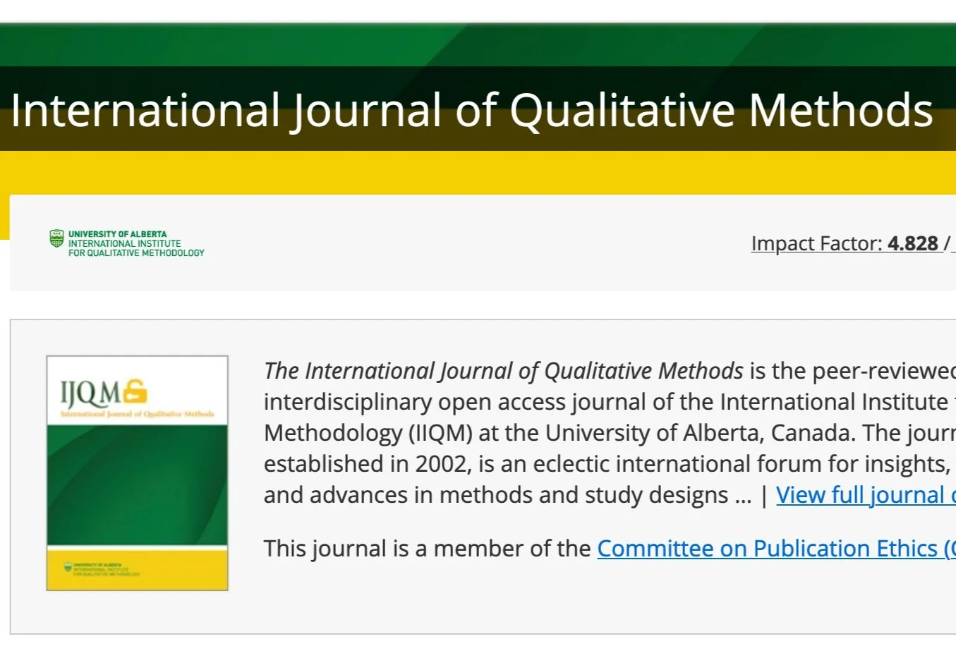 A Worked Example of a Qualitative Systematic Review and Thematic Synthesis