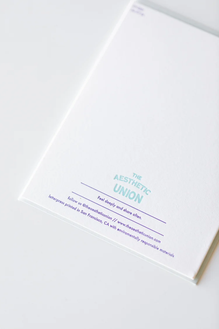 Dive Deep // Thought-Forms Card — The Aesthetic Union