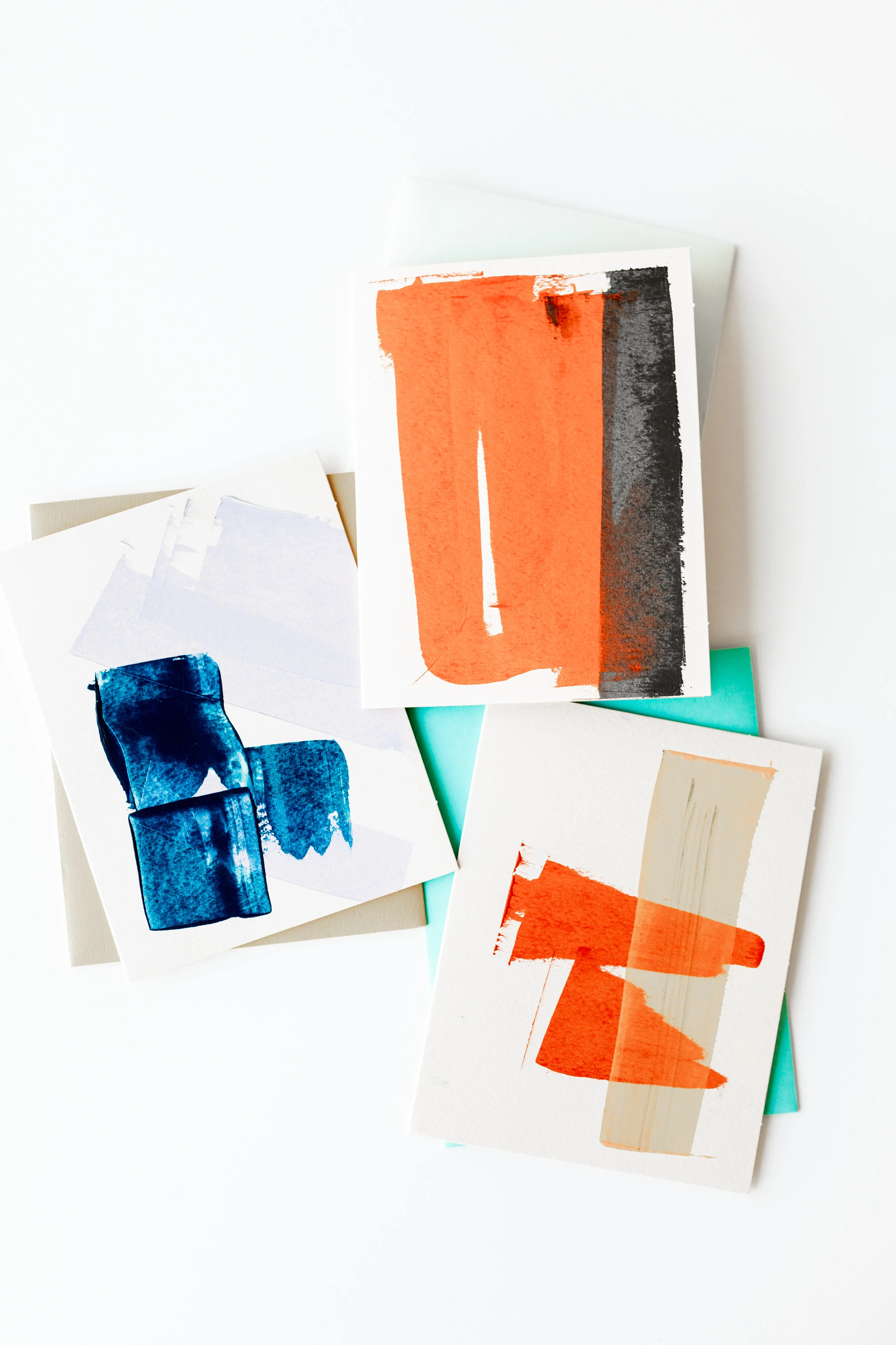 set of custom ink swipe cards