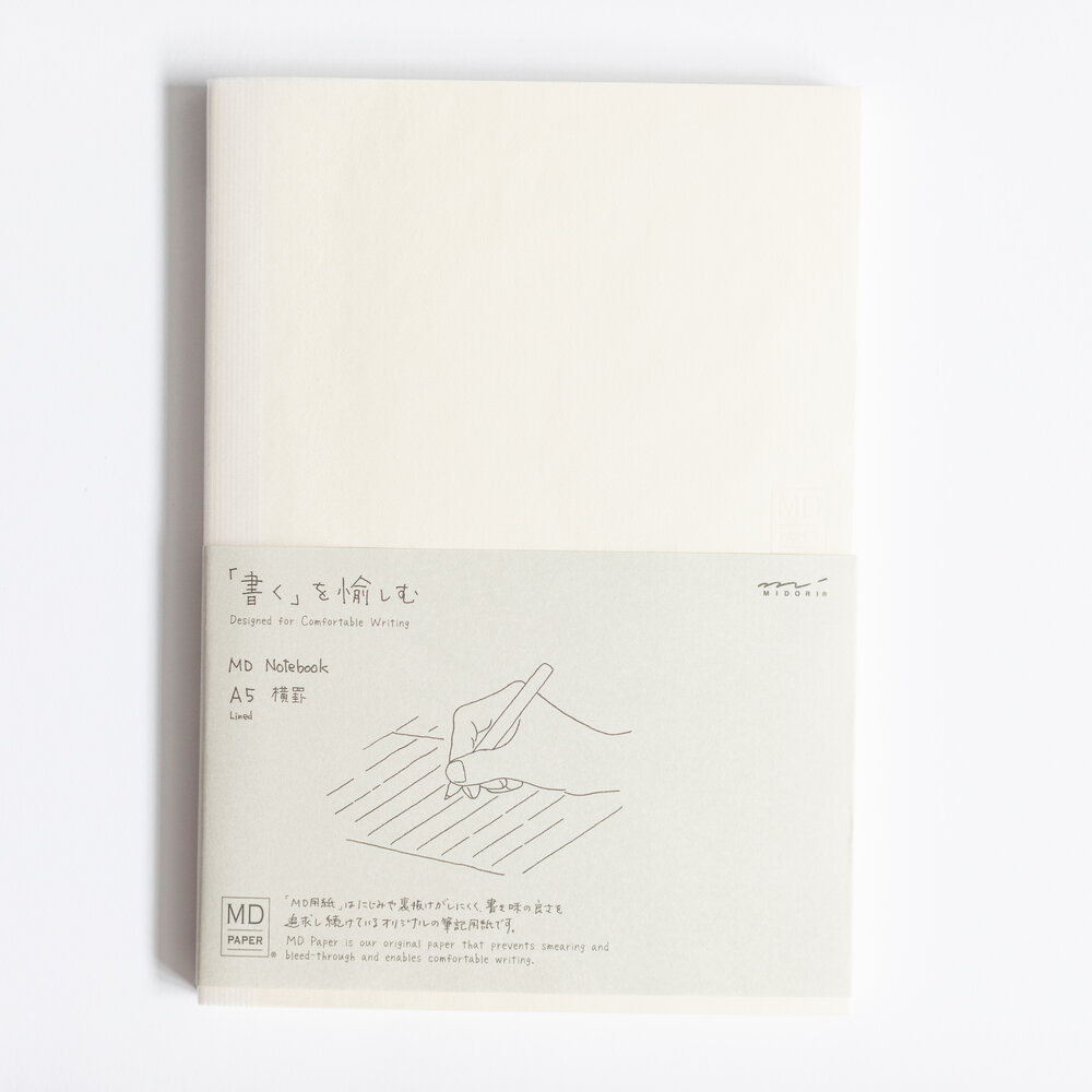 Midori MD A5 Notebook - Grid