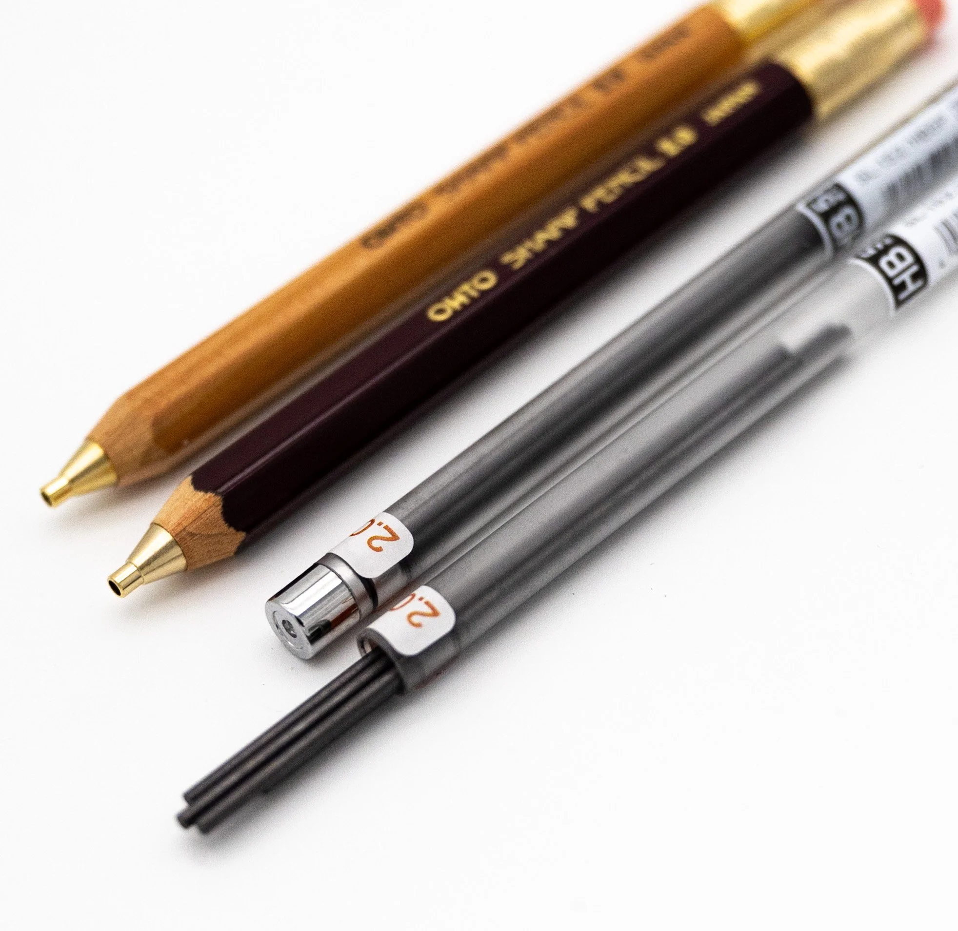 Ohto Sharp Pencil Lead & Eraser Refills — The Aesthetic Union