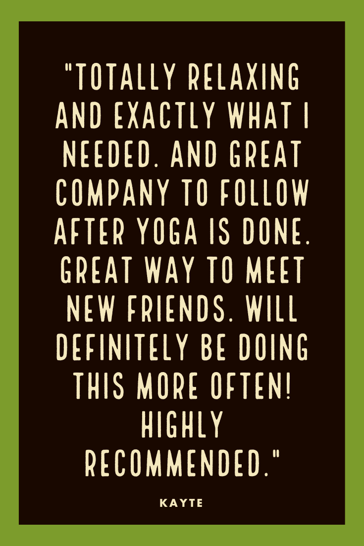 Bottoms Up! Yoga &amp; Brew • Cleveland Ohio • Yoga • Special Events • Testimonials