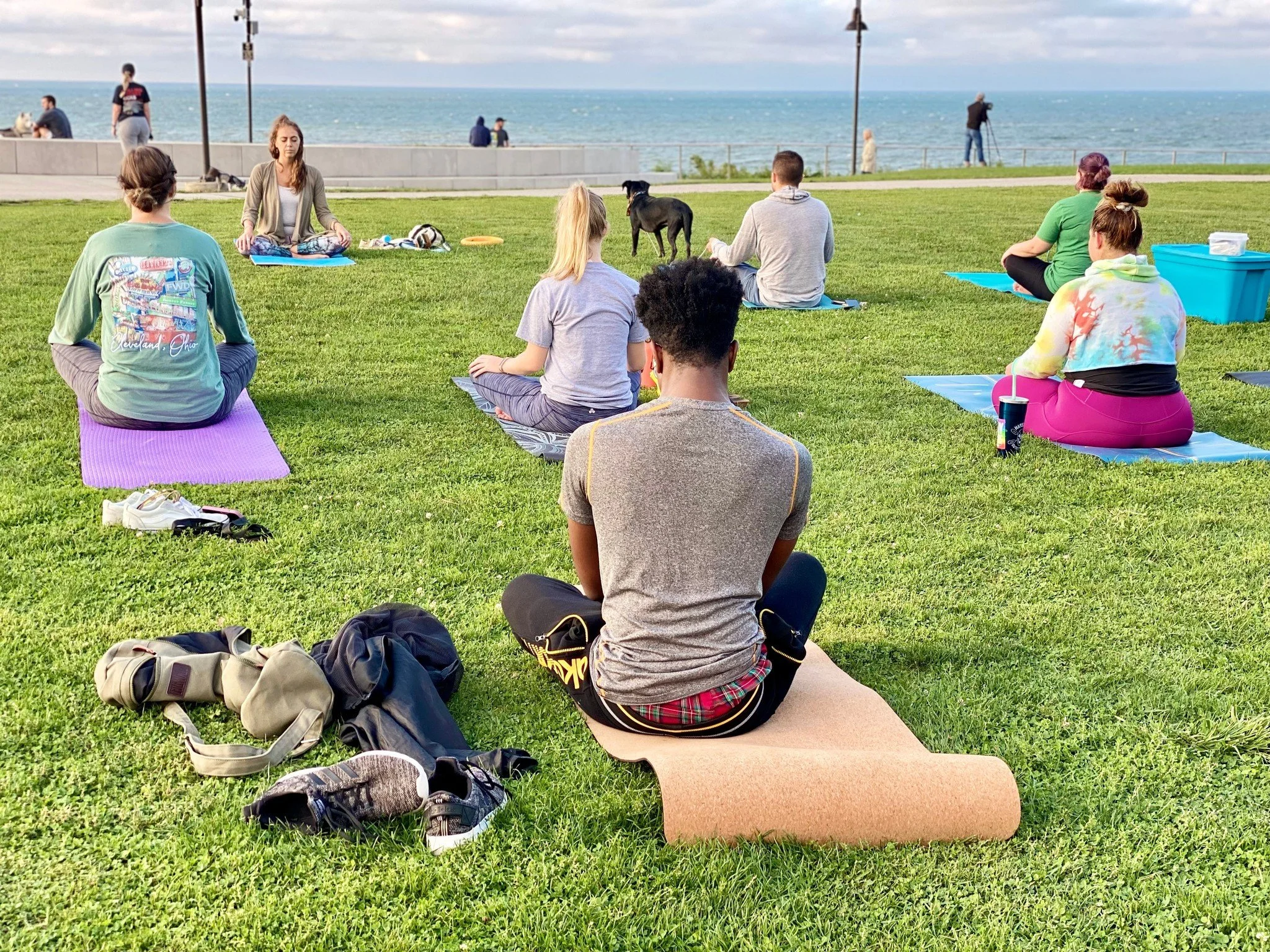Good Vibes Park Yoga On The Green