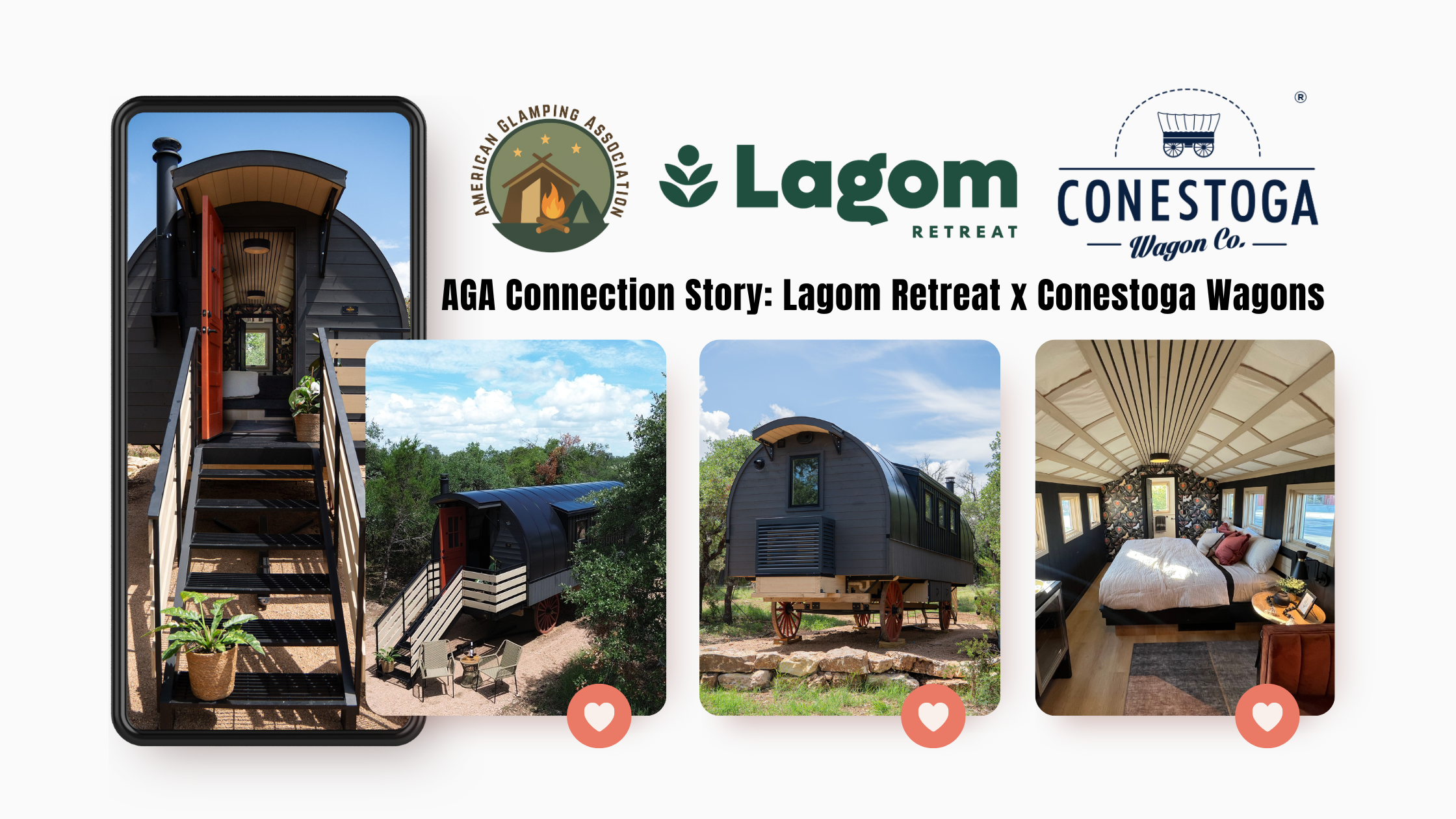 AGA Connection Story: Lagom Retreat x Conestoga Wagons