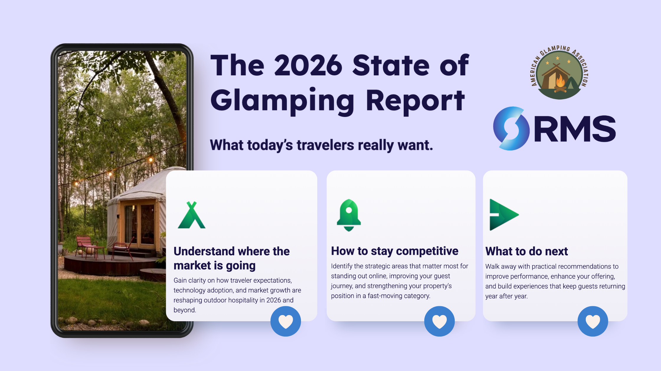 New from RMS! The 2026 State of Glamping Report