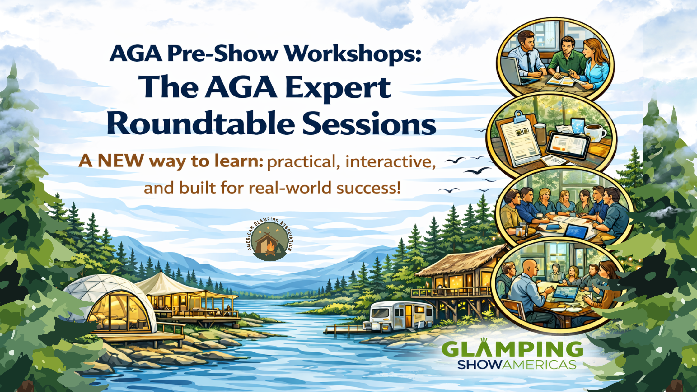 AGA Pre-Show Workshops: The AGA Expert Roundtable Sessions