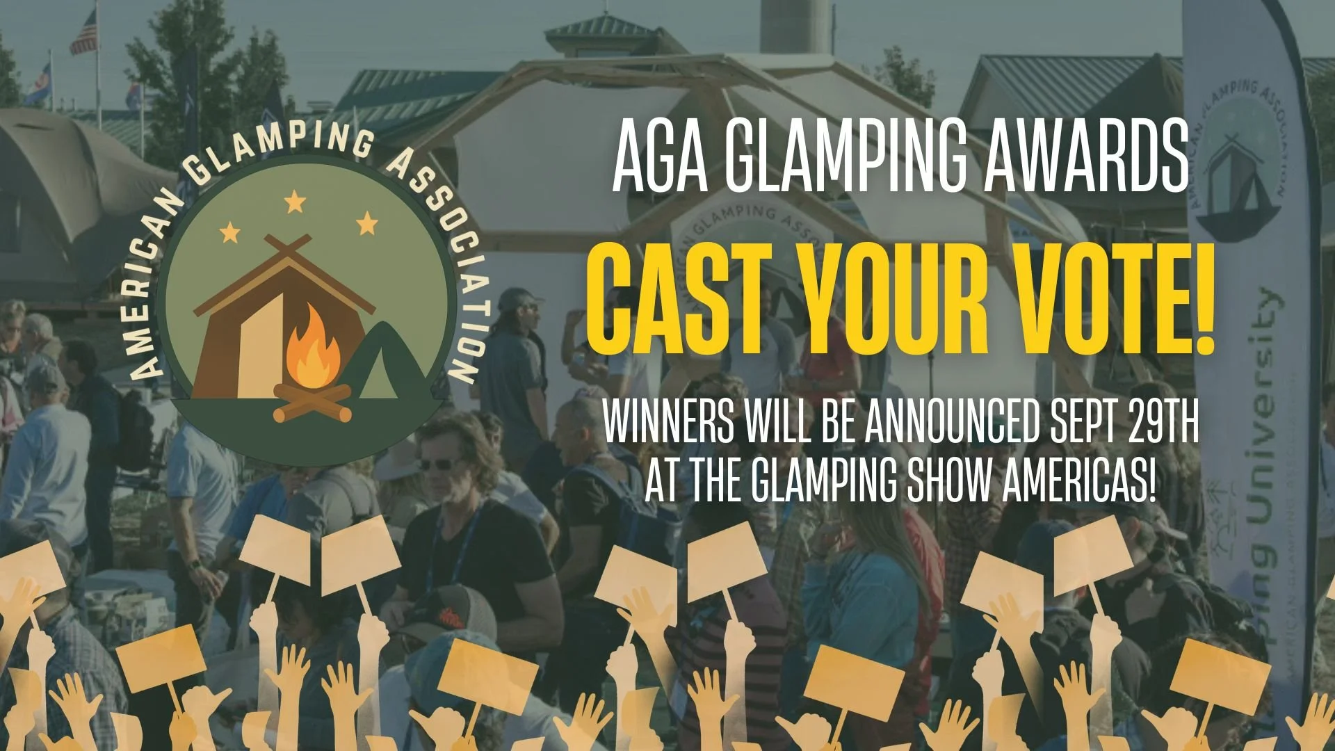 Cast Your Vote for the 2026 AGA Glamping Awards