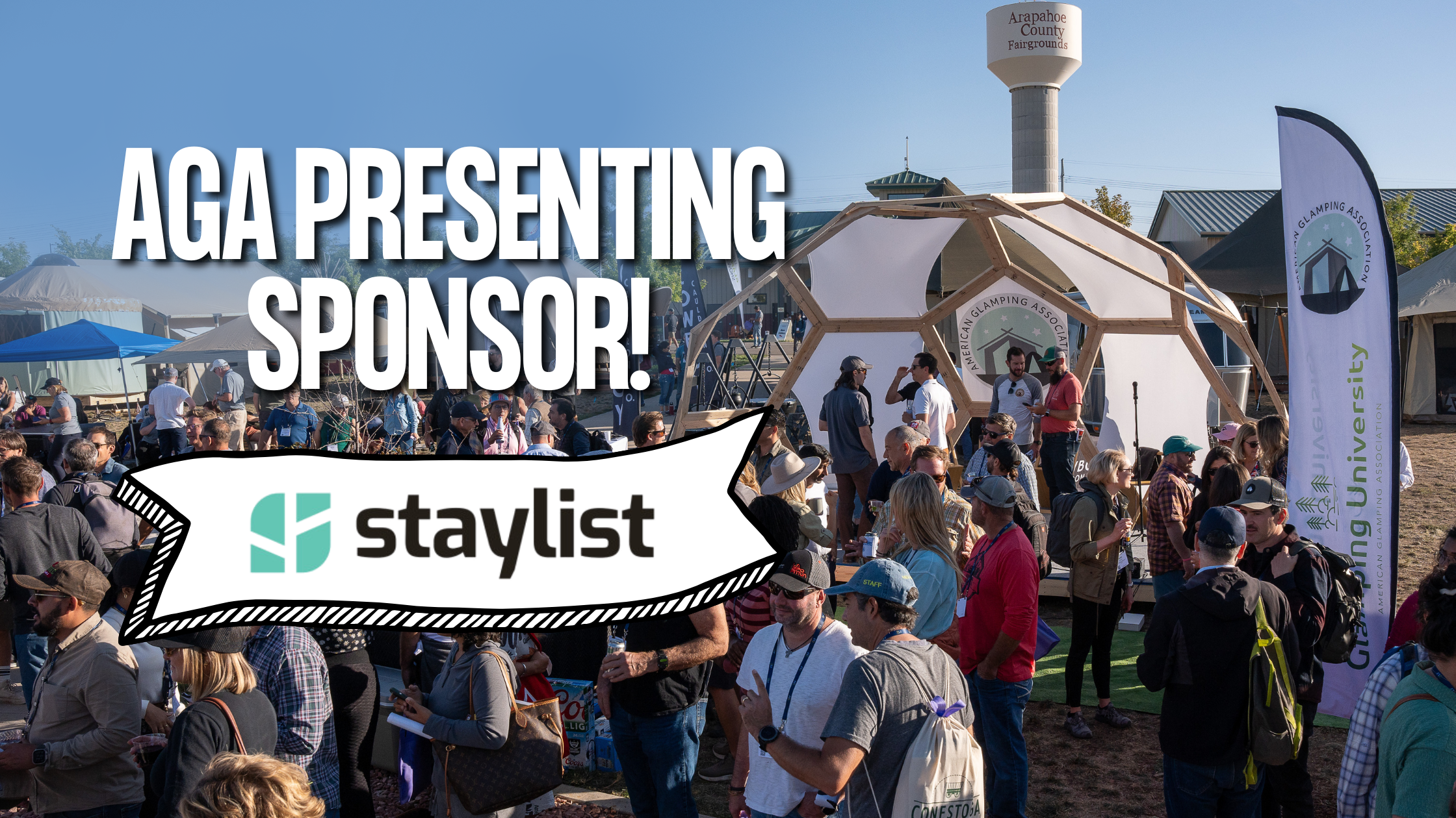 AGA Announces Staylist as Presenting Sponsor at the 2026 Glamping Show USA