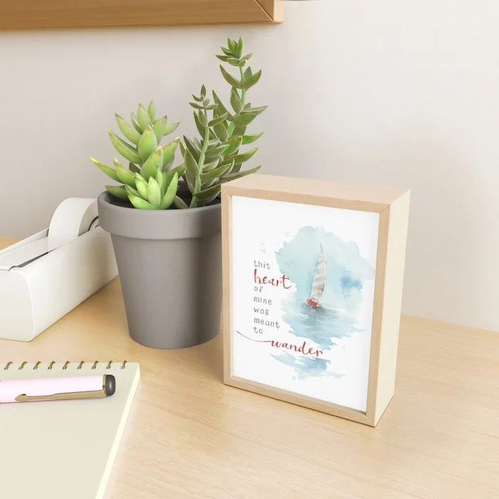 Art Framed Mini Art Print