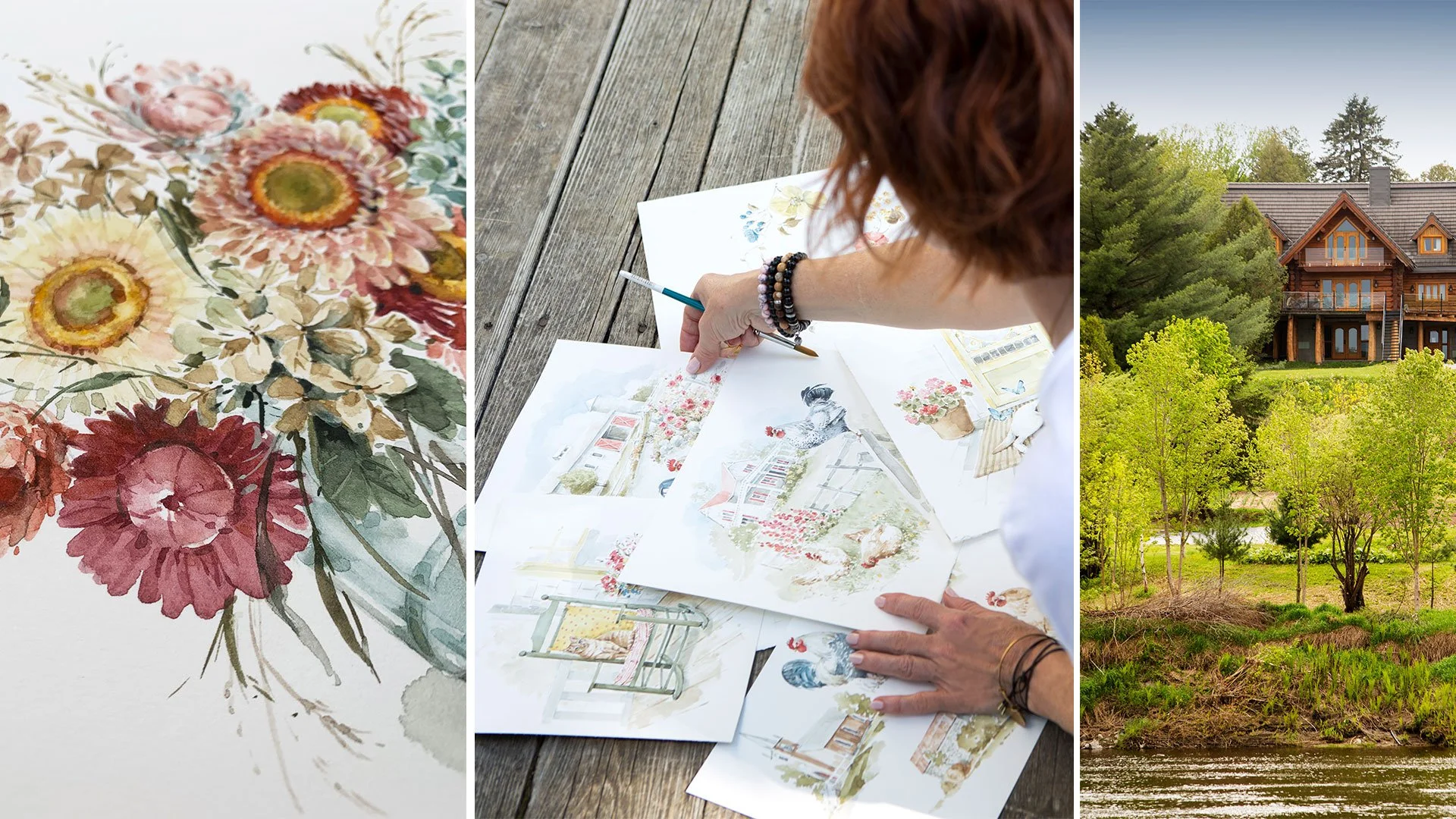 Mastering Watercolors Retreat — Lisa Audit Art