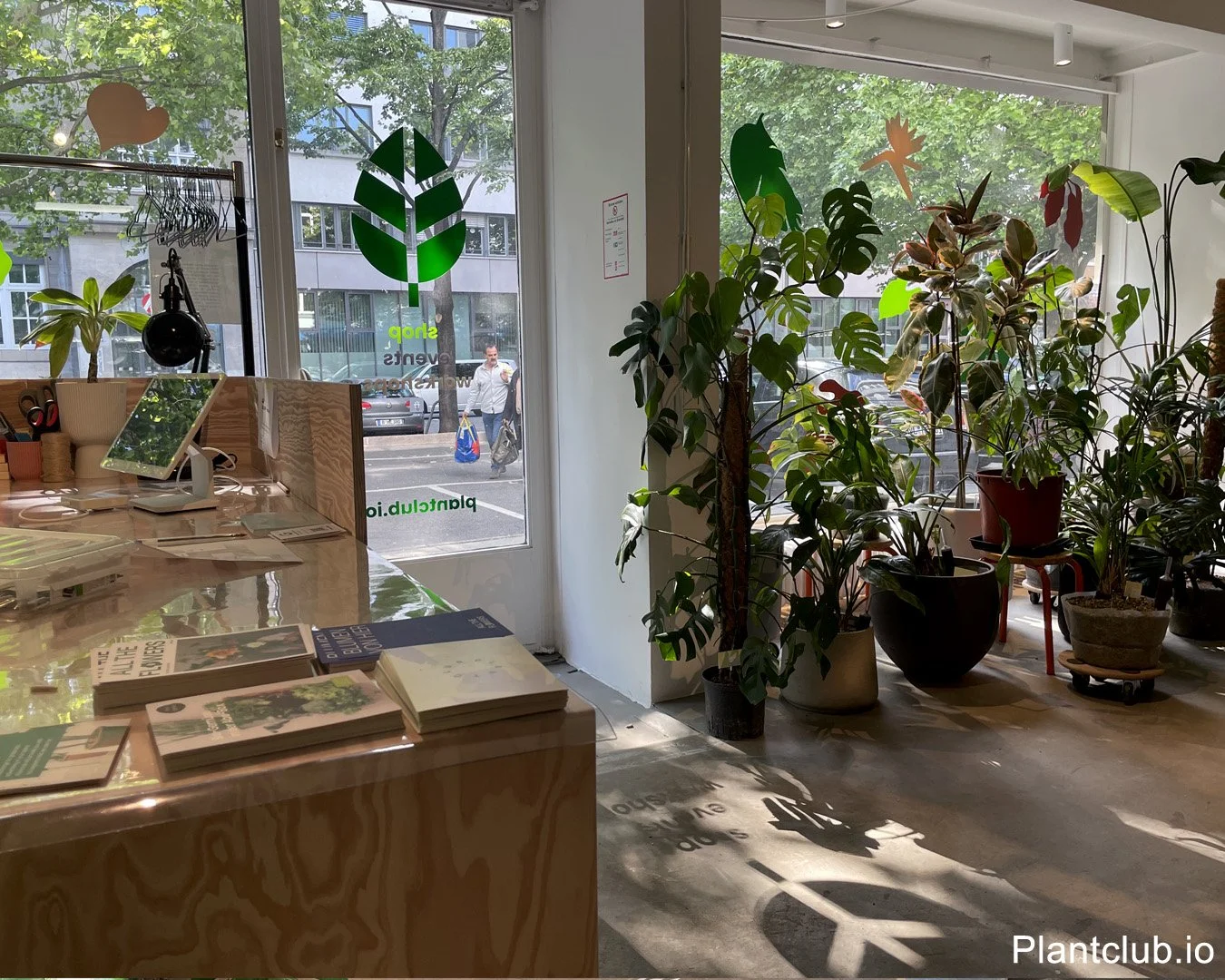 Inside the Plantclub C2 studio in the hearth of Kreuzberg.