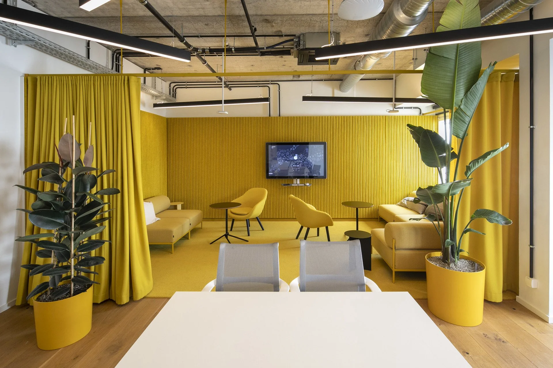  Decorative office plants versus integrated architectural workplace planting 