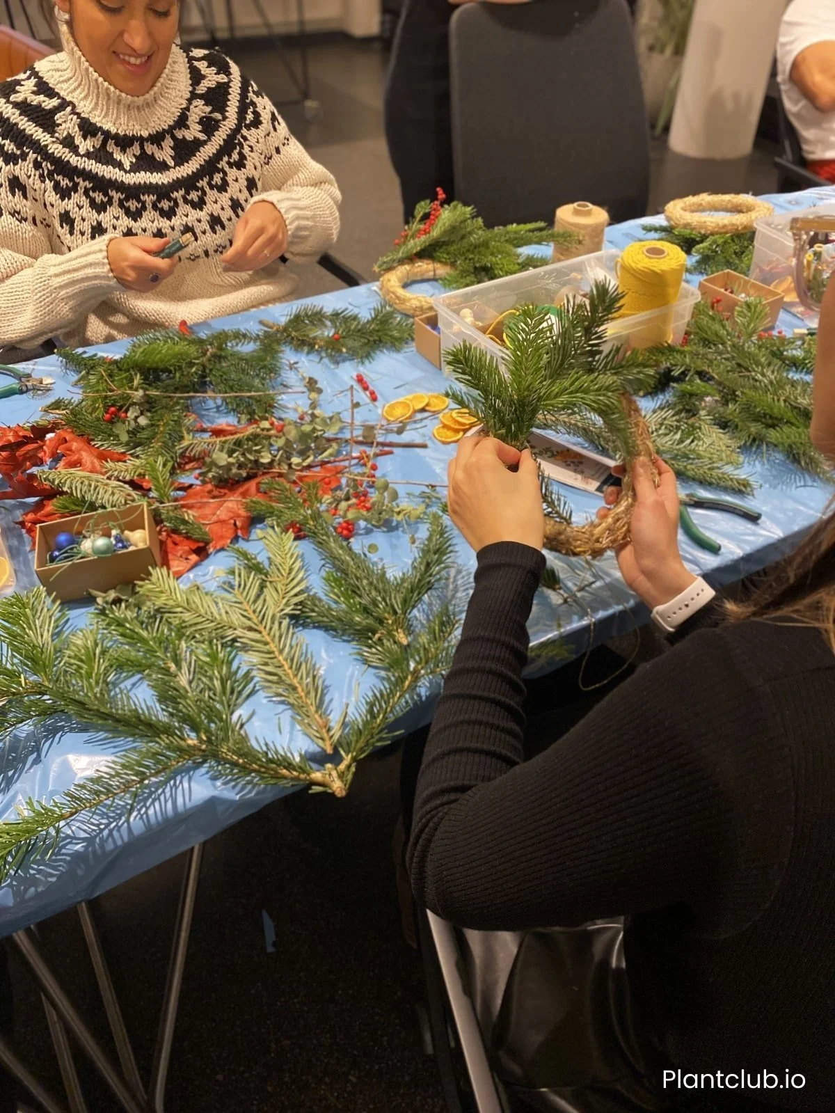  The workshop gave participants a fun and relaxed break from the work-day. 