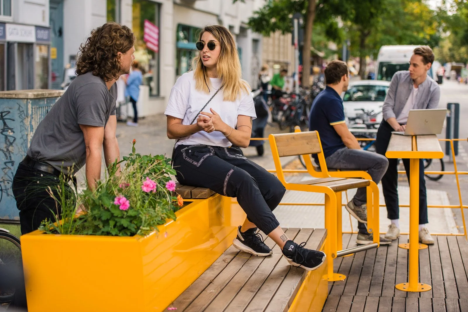   Vestre furniture at Bergmannstraße, Berlin.   